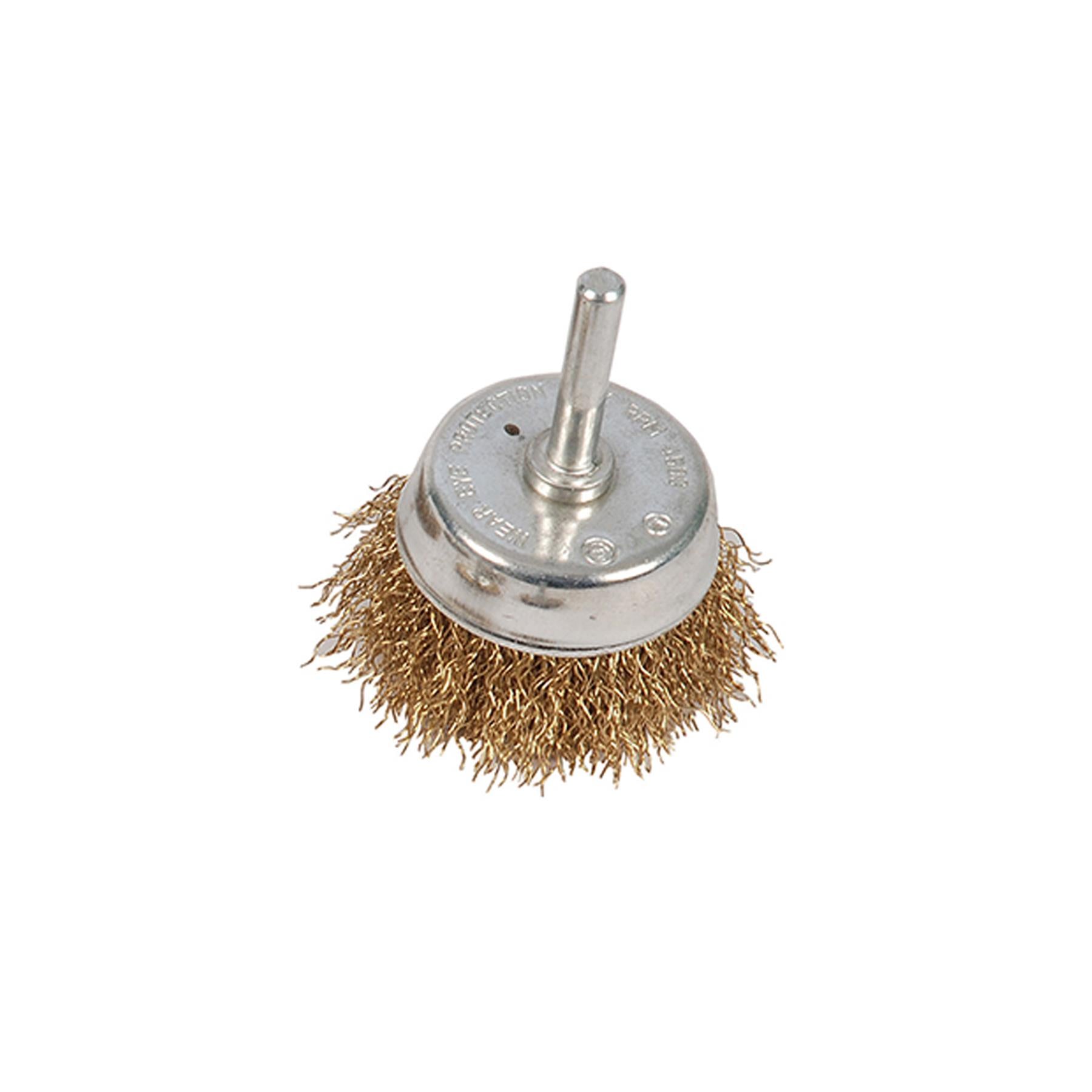 6Pc Wire Wheel & Cup Brush Set 6mm Shank Paint Rust Removal High Quality