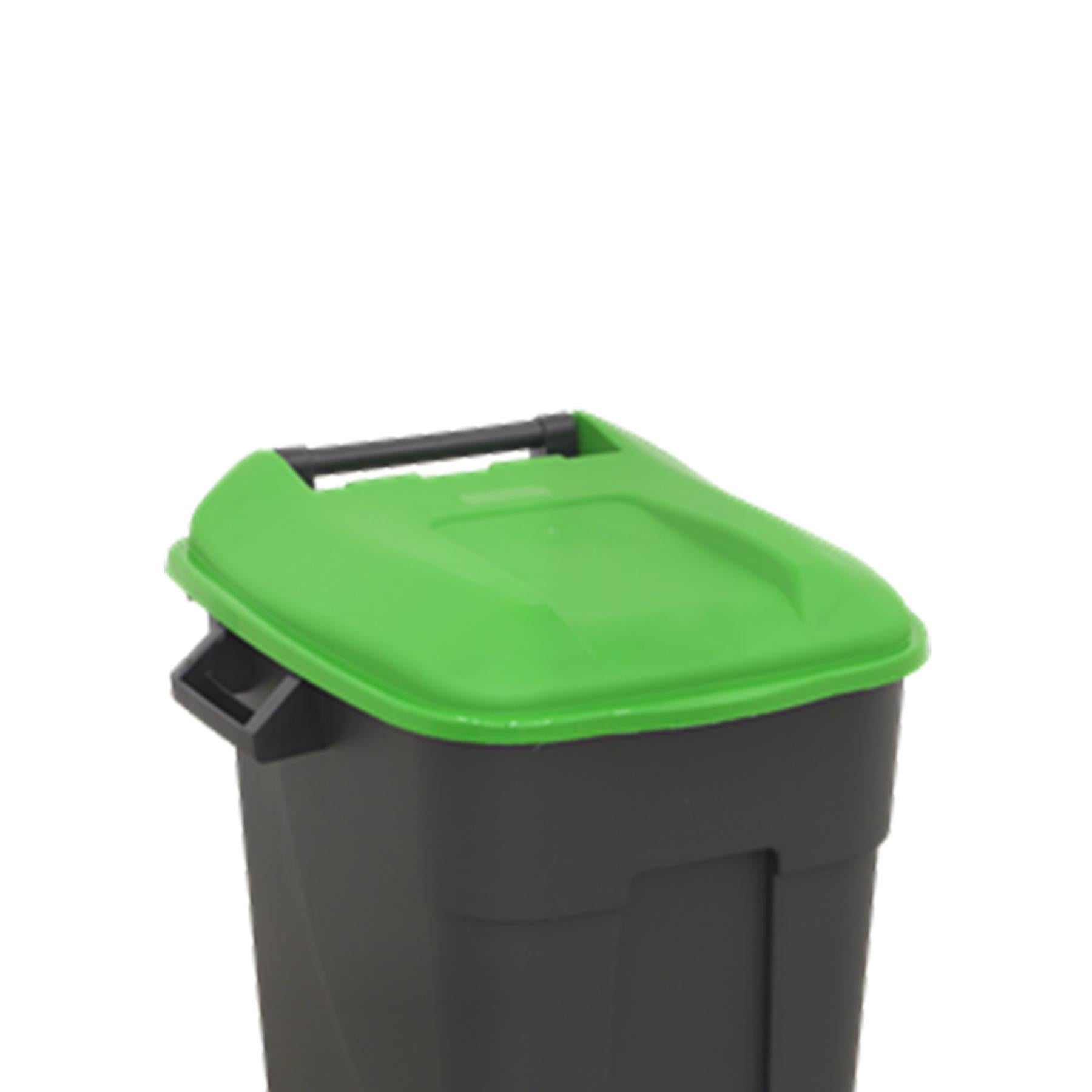 Sealey Refuse/Wheelie Bin 100L - Green