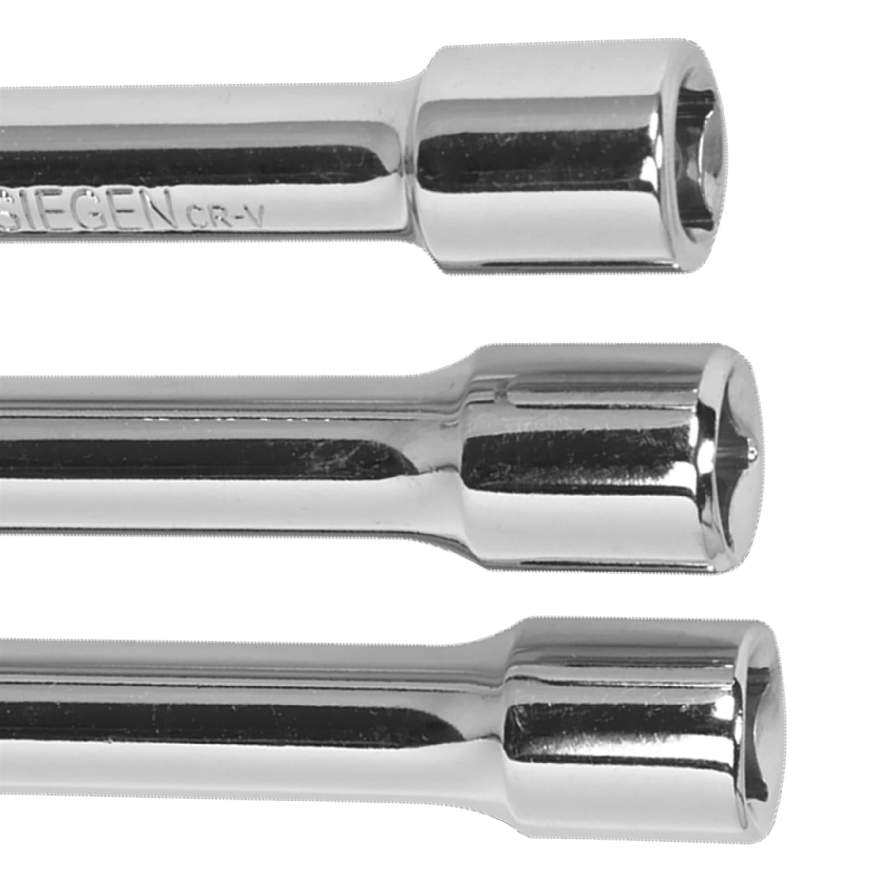 Sealey Extension Bar Set 3pc 3/8"Sq Drive Chrome Vanadium steel