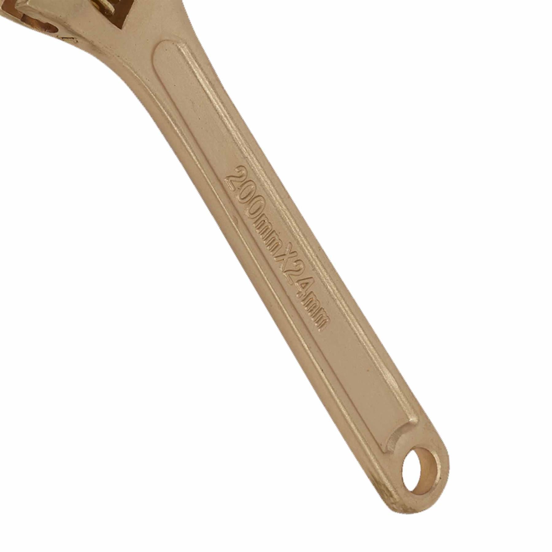 Sealey Adjustable Wrench 200mm - Non-Sparking NS066
