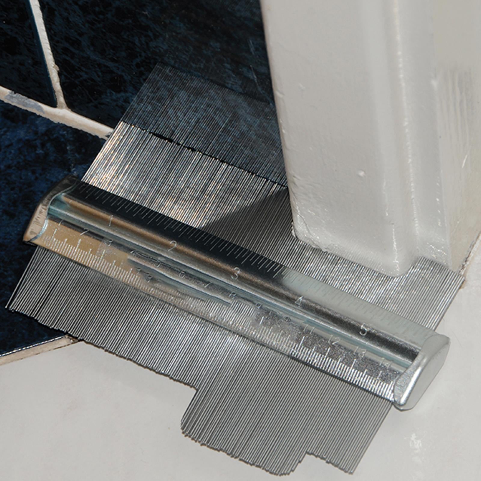 Steel Profile Gauge 150mm Woodwork Carpet Floor Laying Skirting Tiling