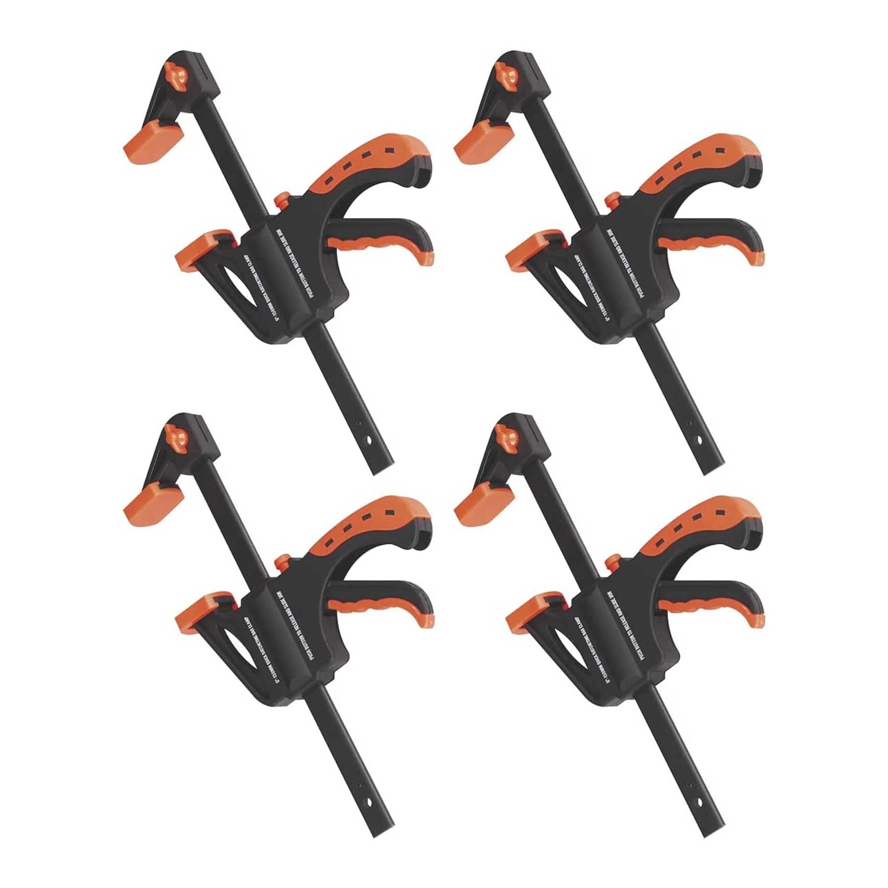 Sealey Ratchet Bar Clamp 150mm 4pc Set