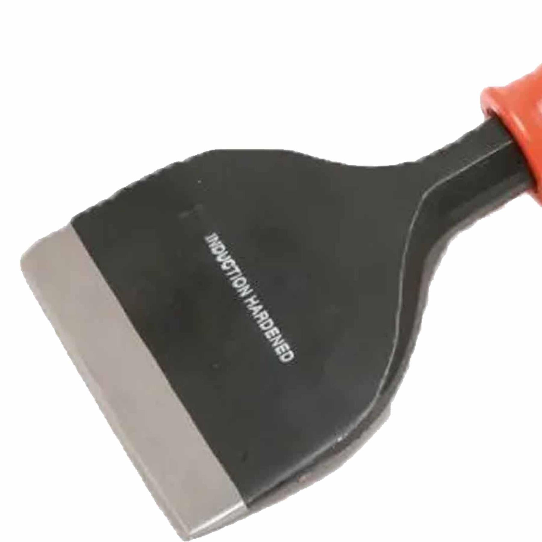 Set of 2 Brick Bolster 2 1/4" & 4" Pro Bolster Chisel Soft Rubber Guard Masons Bricklayer