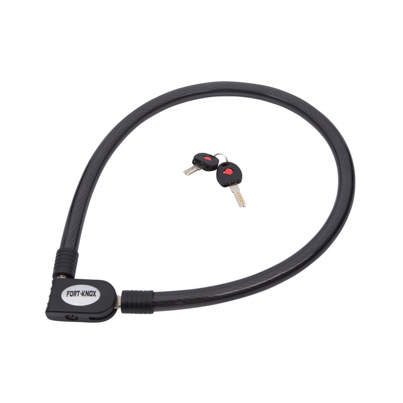 BlueSpot 900mm x 18mm Cable Lock with LED Keys Weather Resistant For Bikes Security