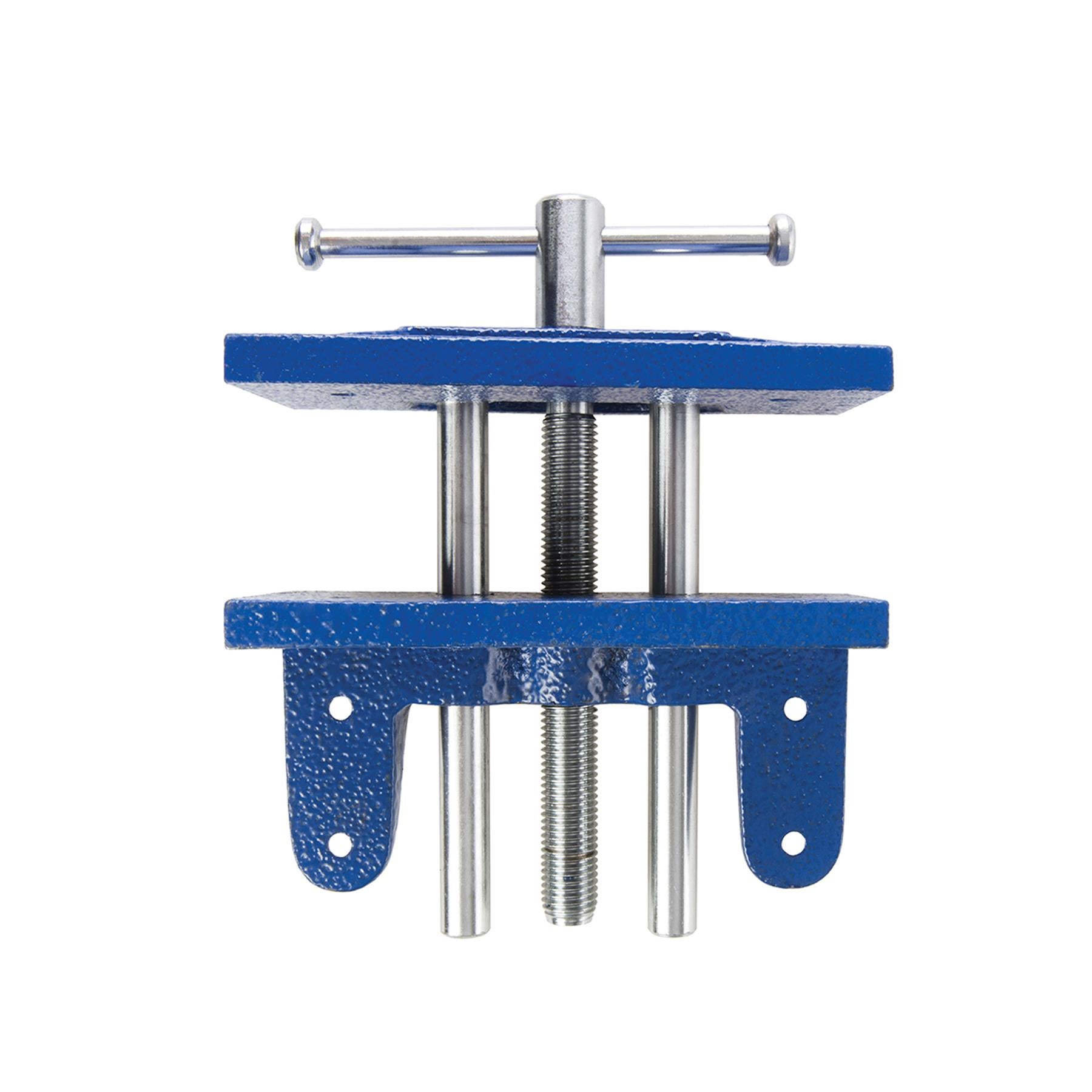 150mm Woodworker Vice 3.5Kg Large 125mm Opening Fits Under Any Bench Flush Proud