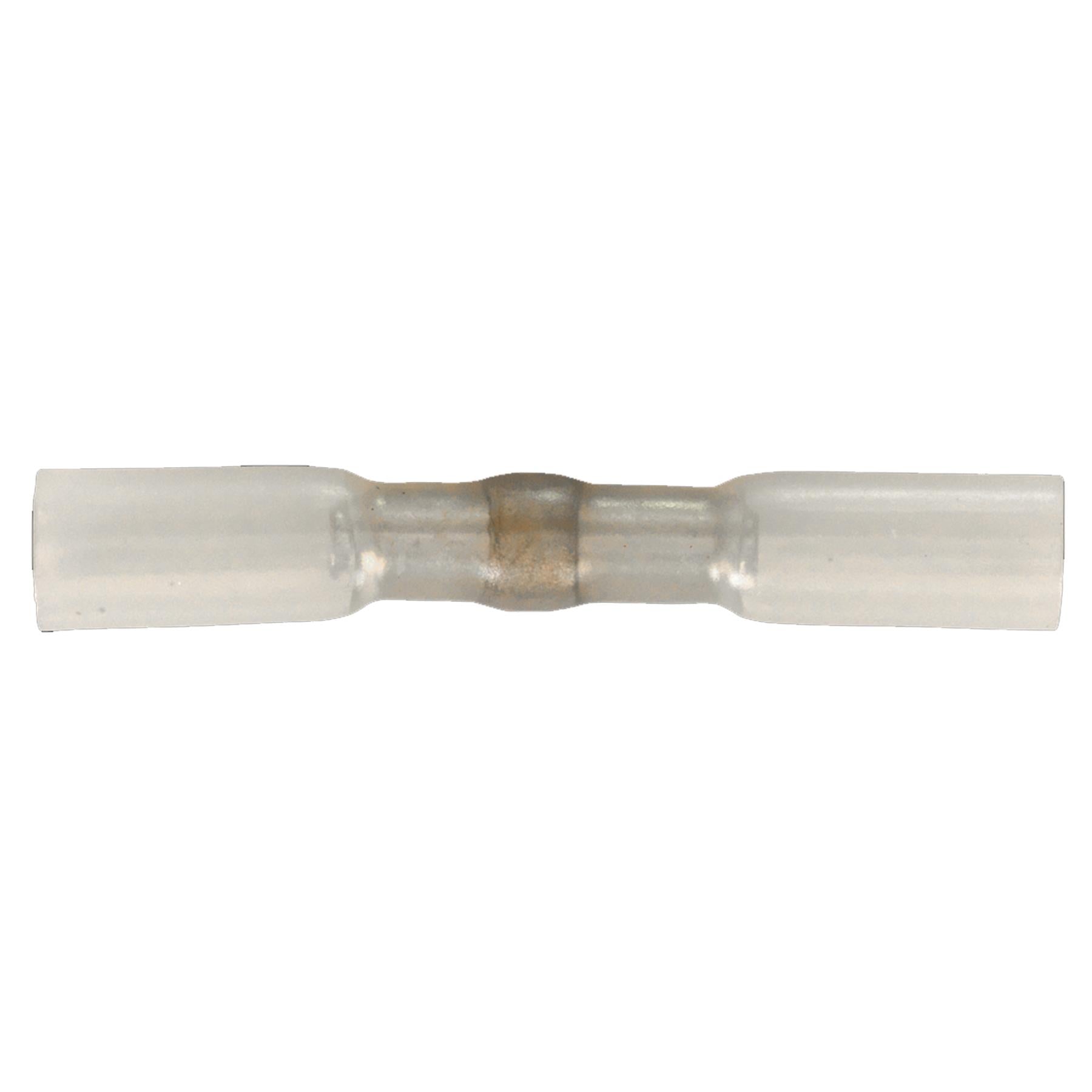 Sealey Heat Shrink Butt Connector with Crimp & Solder Clear Pk 25