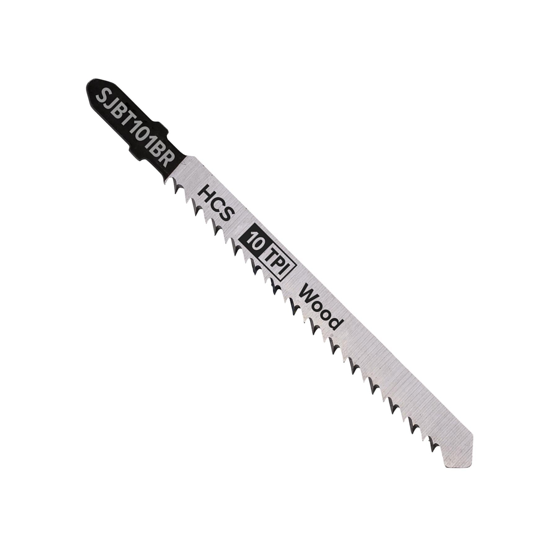 Sealey Jigsaw Blade Hard Wood Downward Cut 100mm 10tpi - Pack of 5