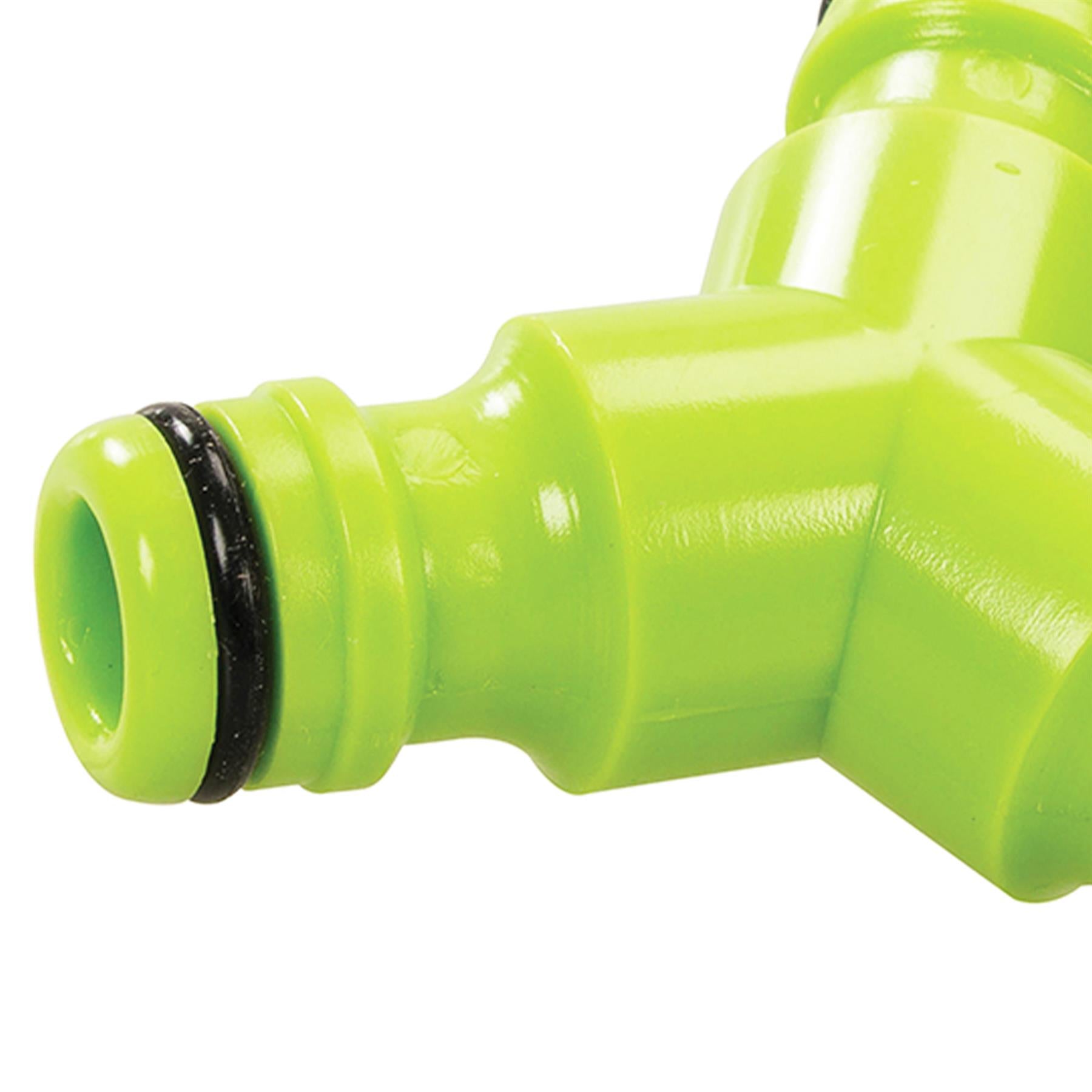 Hose pipe connector Irrigation Y shape 3/4 1/2 port 3 way garden water spilter 1PC