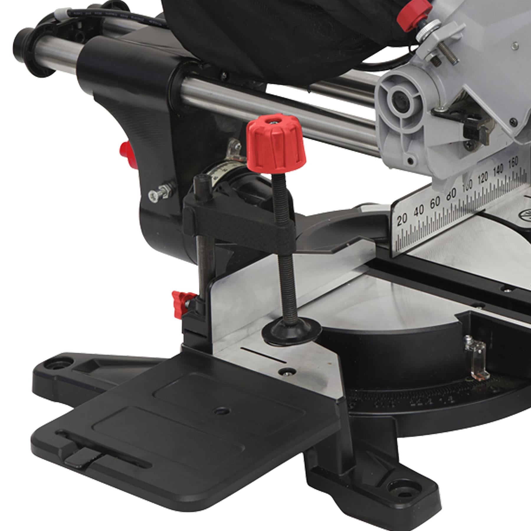 Sealey Sliding Compound Mitre Saw 216mm For use with mild steel
