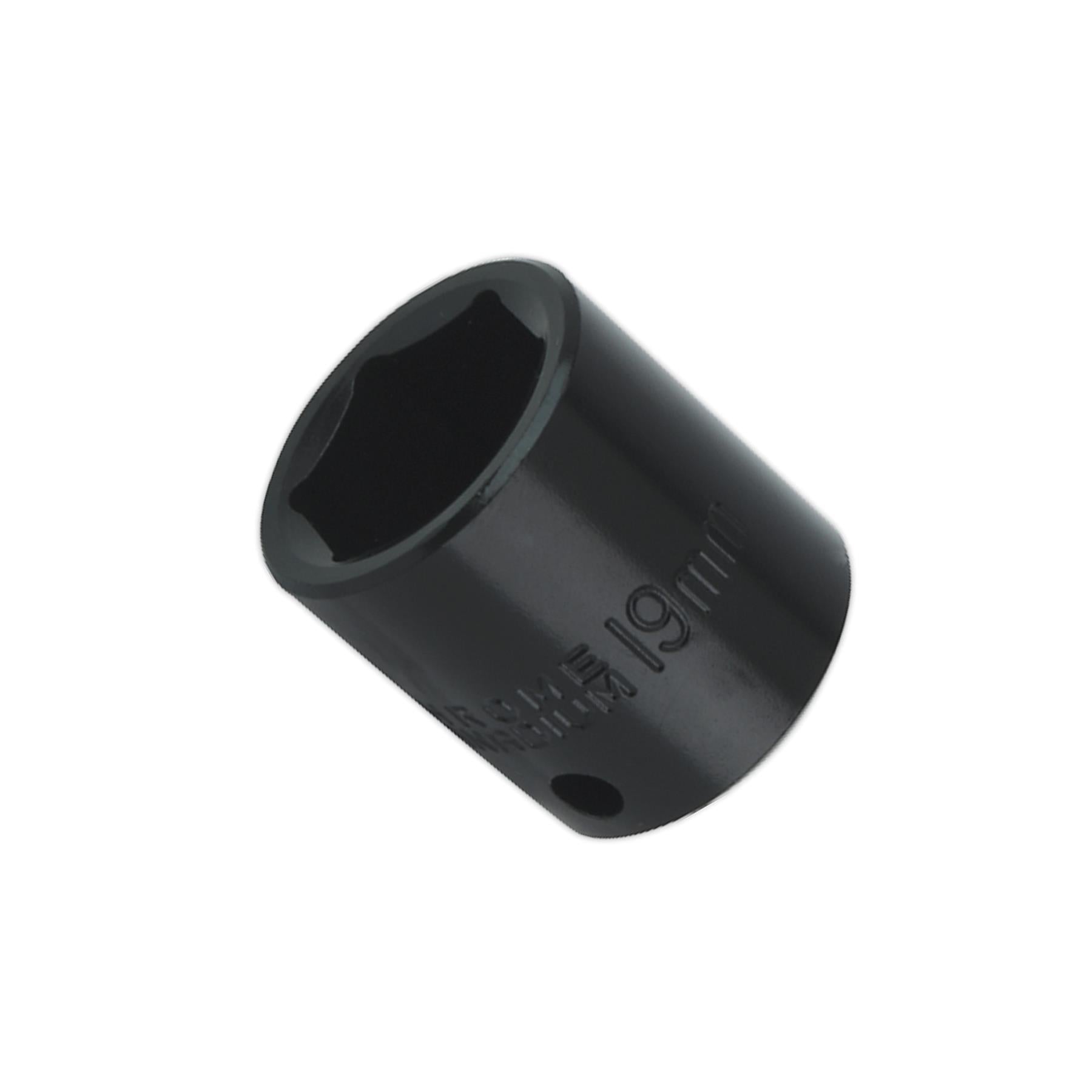 Sealey Impact Socket 19mm 3/8"Sq Drive