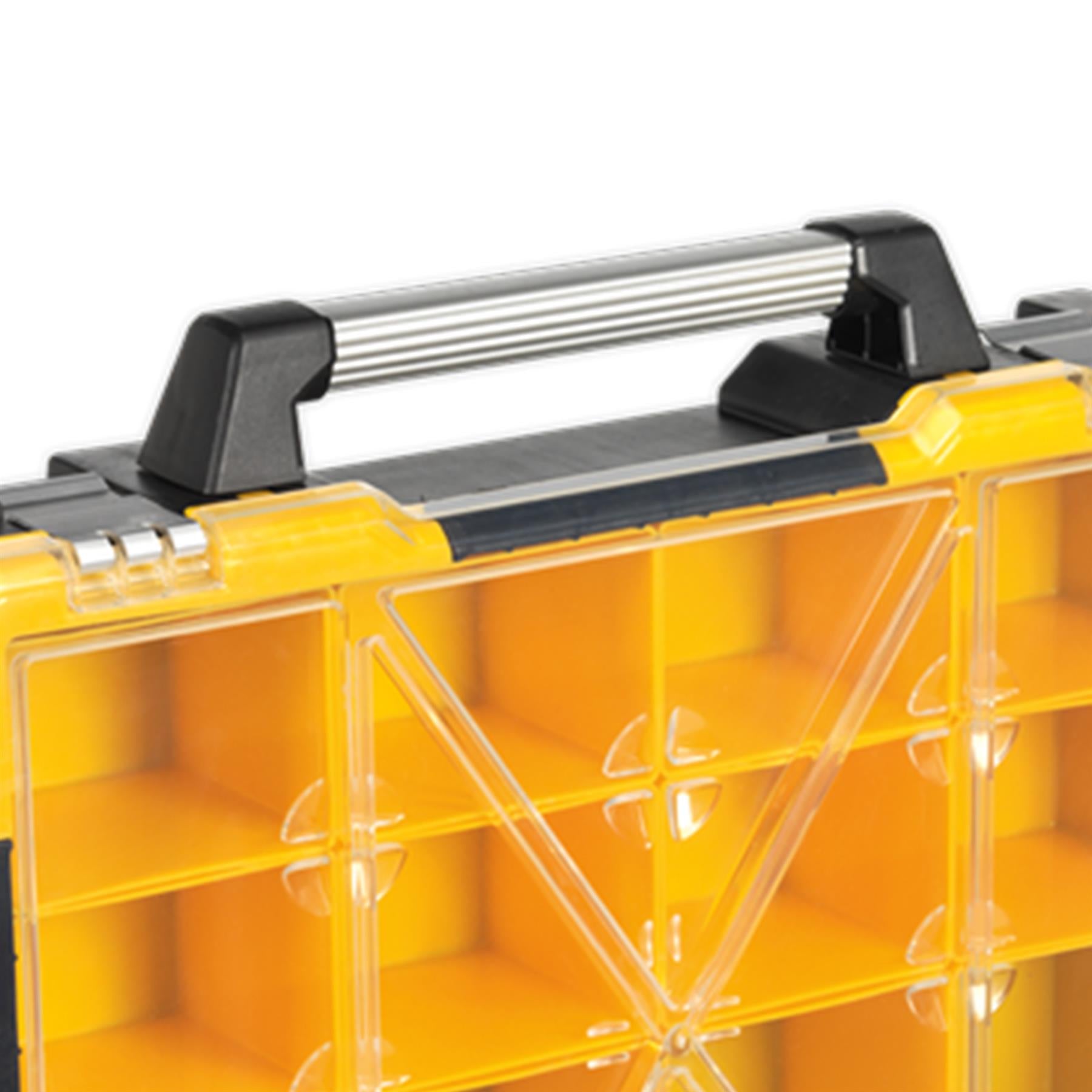 Sealey Parts Storage Case with 12 Removable Compartments