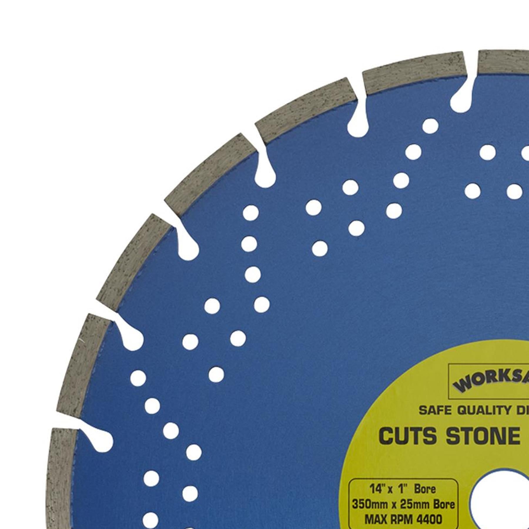 Platinum Allmat Diamond Blade 350 x 25mm.Sealey