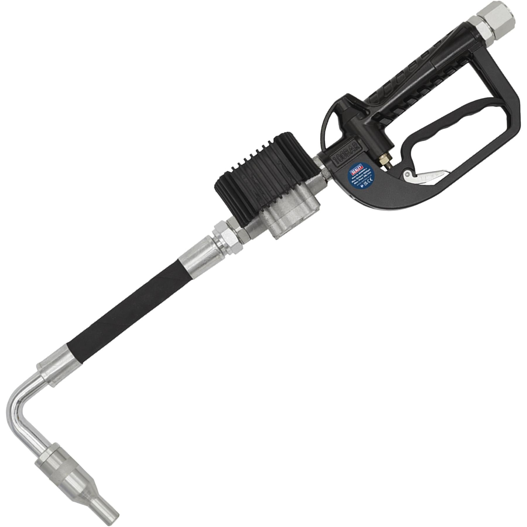 Sealey Oil Hose End Gun with Digital Meter LCD Display AK4565D