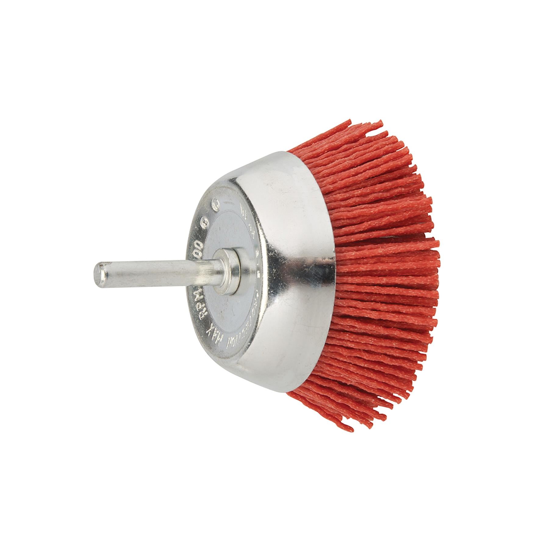 Filament Cup 75mm Coarse Surface Treatment Deburring Metal Wood Non Sparking