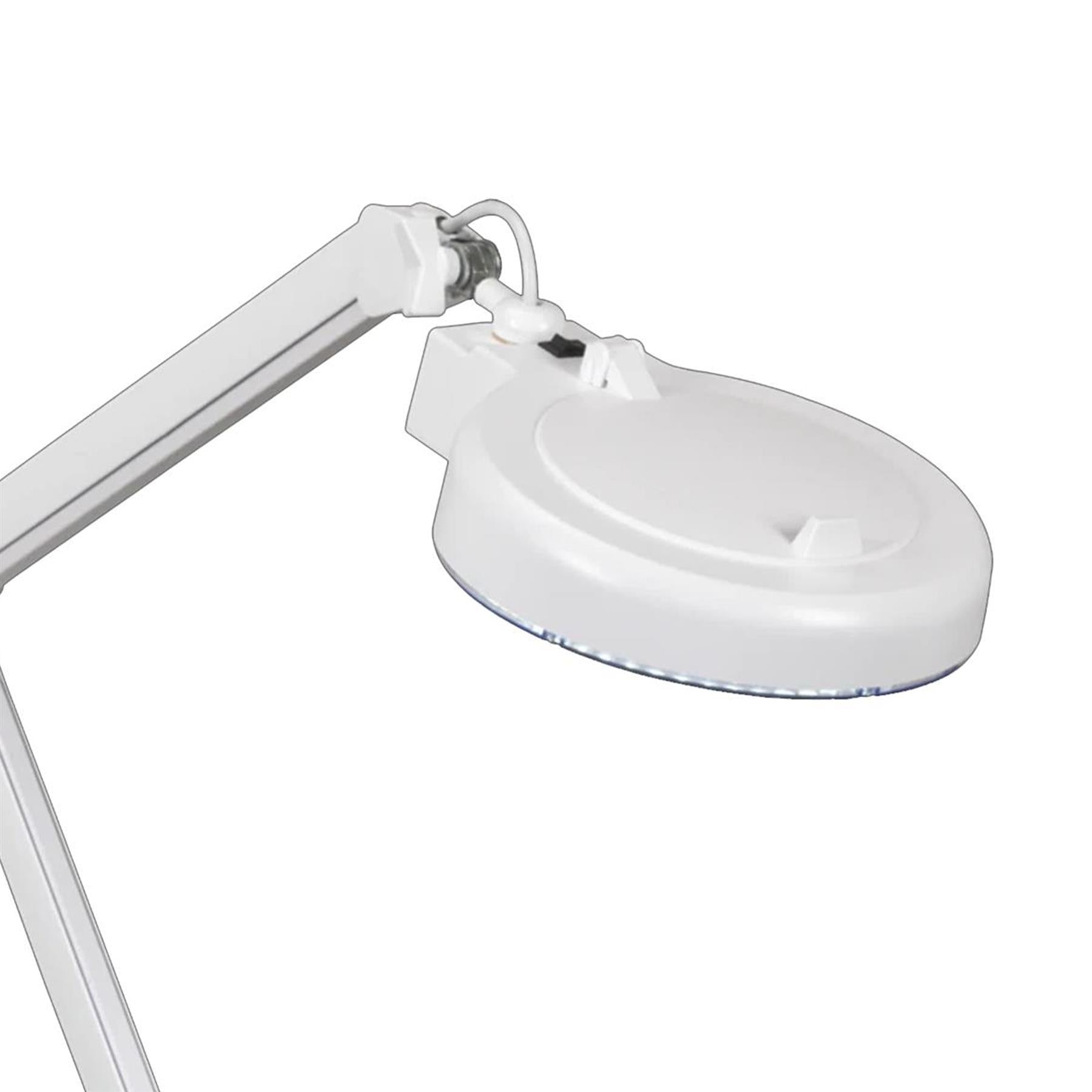 Bench Mounting Magnifying Work Light 48 SMD LED 230V Sealey