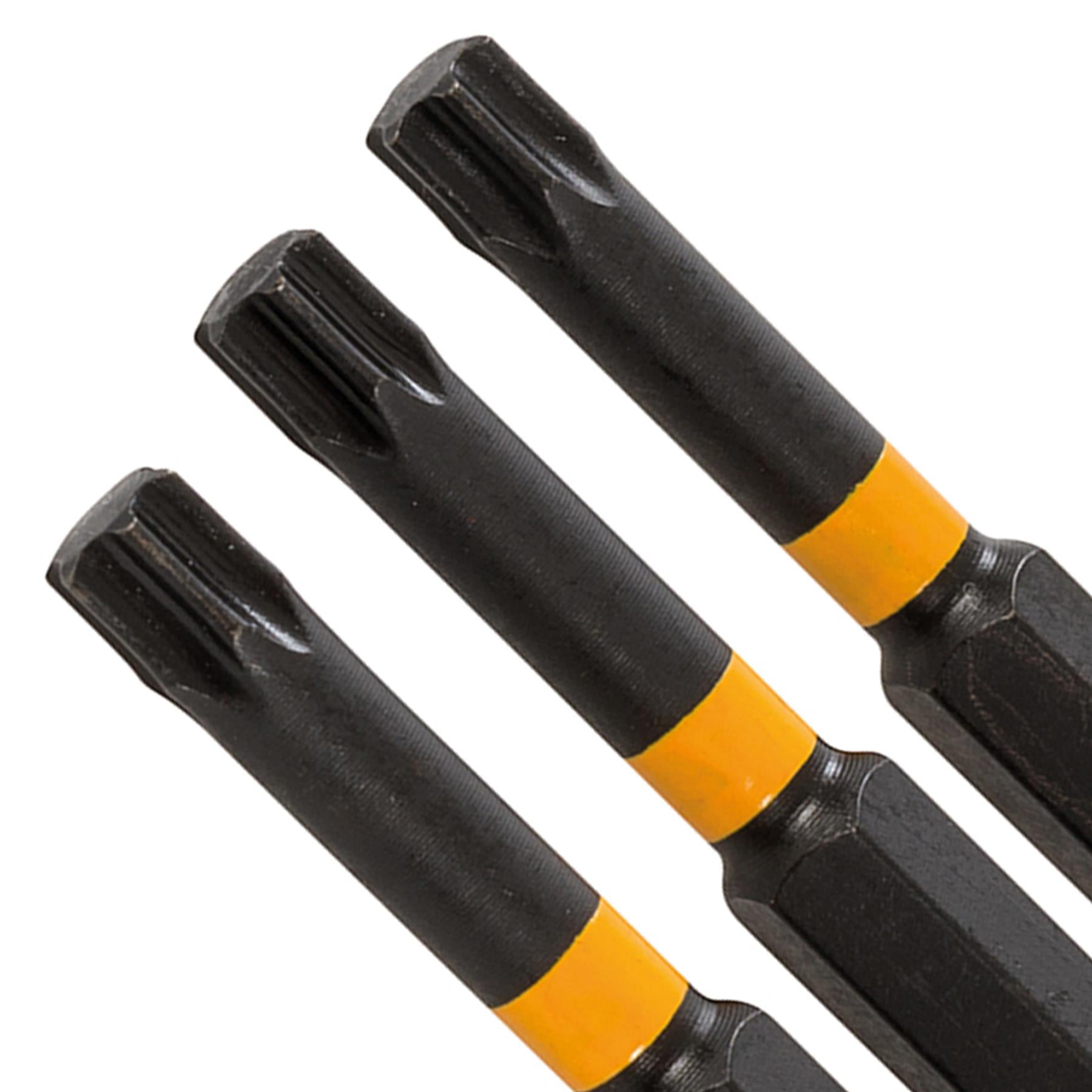 3x T30 High Torque Impact Bit Drill Driver Screwdriver Bits Sets 50mm