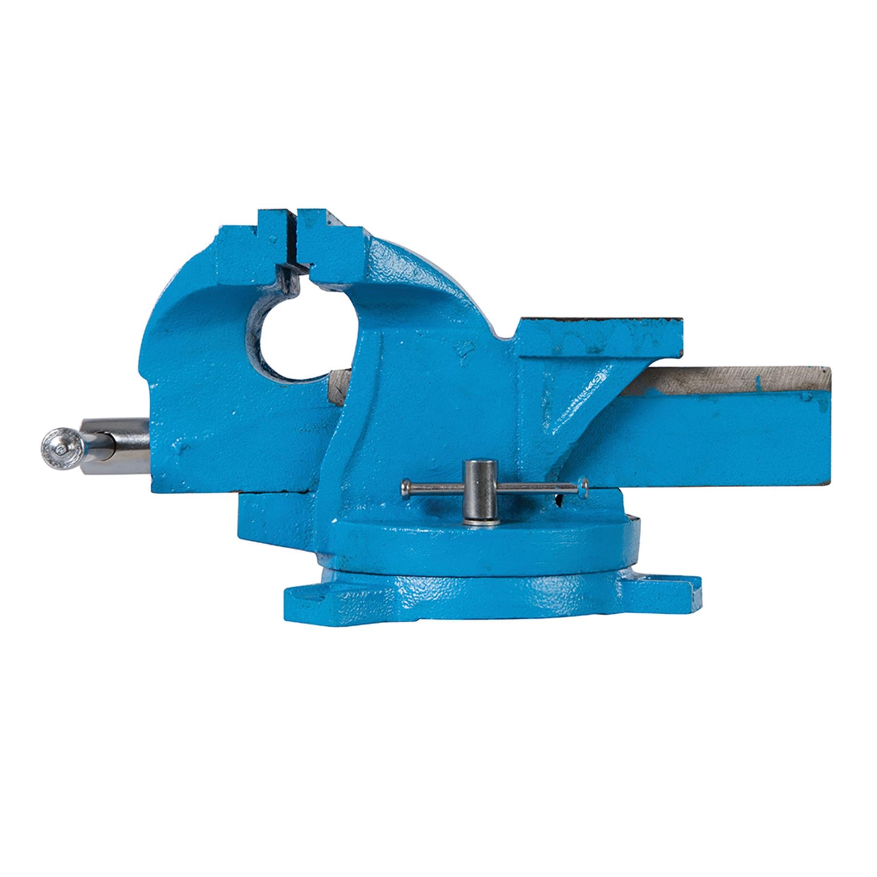 Engineers Vice Swivel Base 100mm (4") 8Kg Hardened Steel Jaw Plates