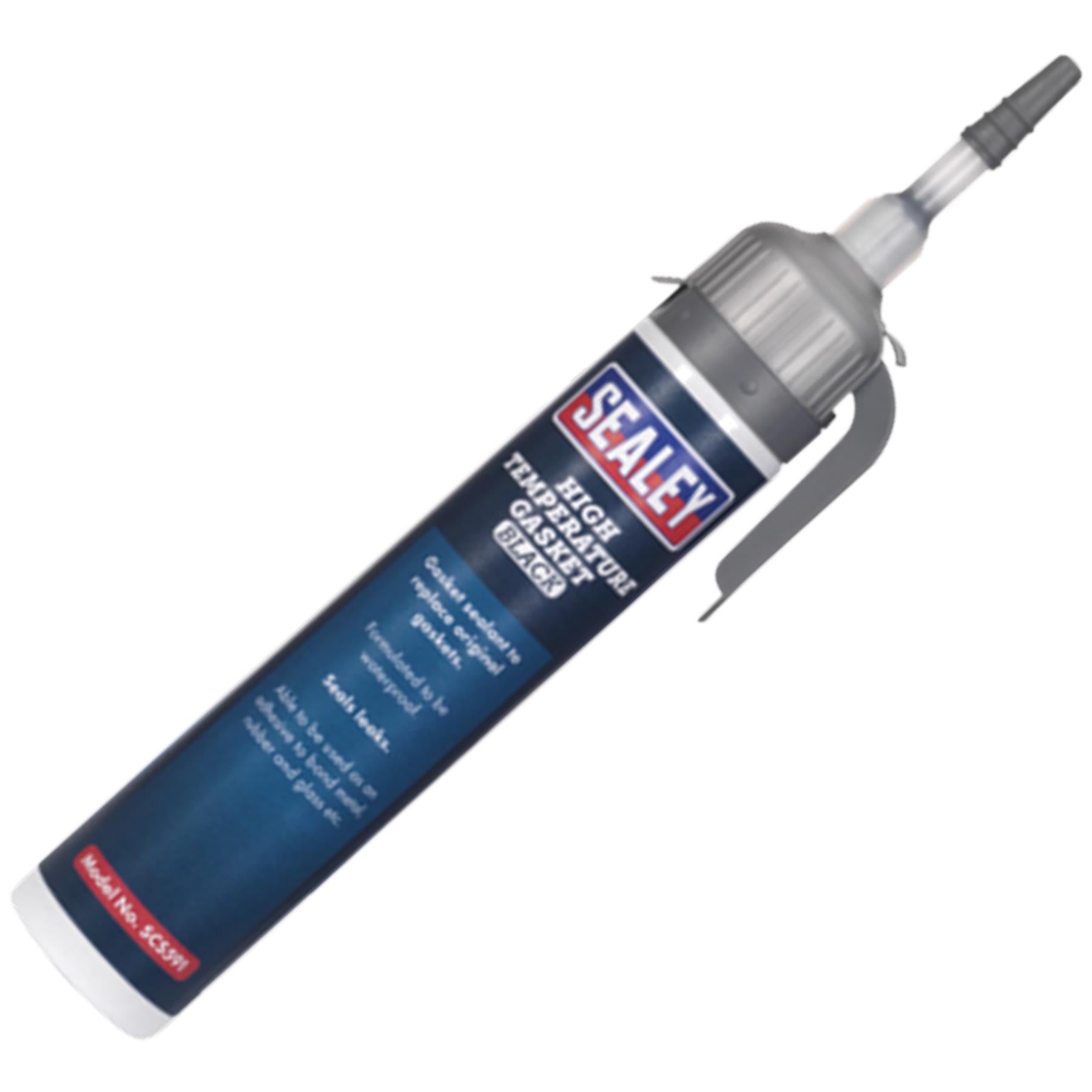 Sealey High Temperature Gasket Sealant Black 200ml