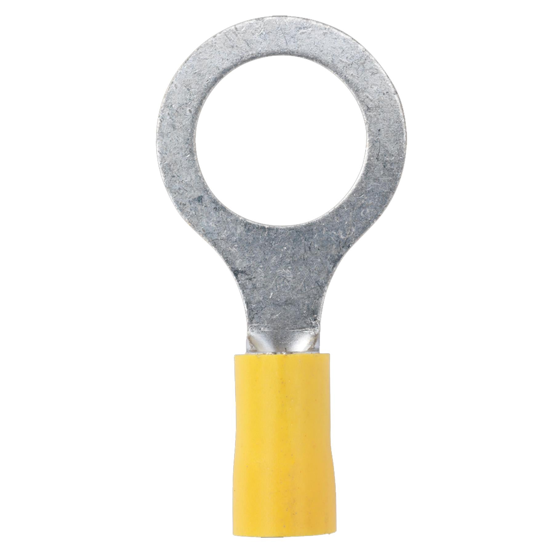 Easy-Entry Ring Terminal 13mm (1/2") Yellow Pack of 100 Sealey
