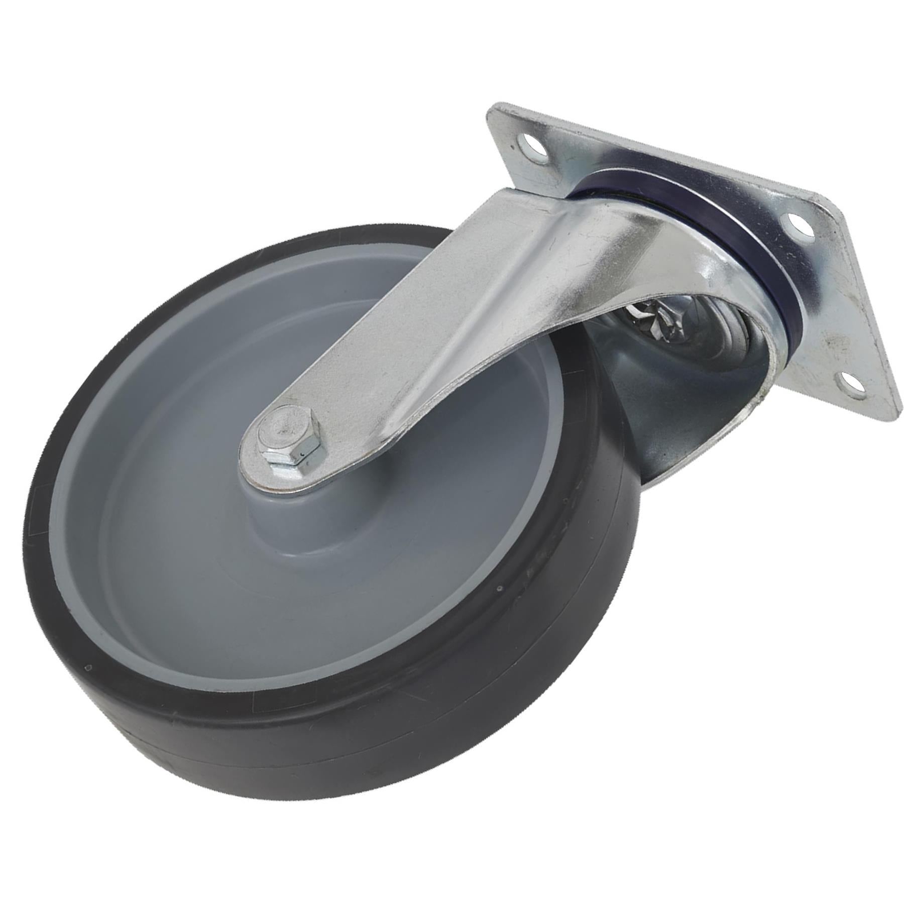 Sealey Medium-Duty Thermoplastic Swivel Castor Wheel 75mm