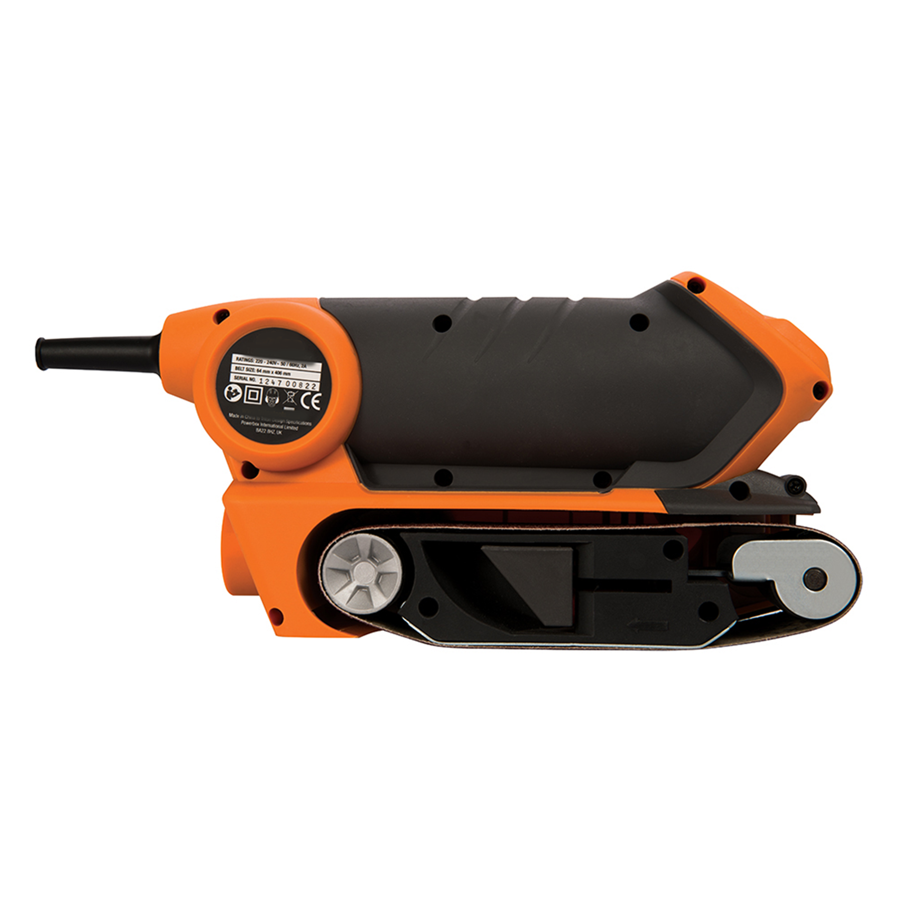 Triton 450w Compact Palm Belt Sander Lightweight 64mm X 406mm Sanding 3 Belts