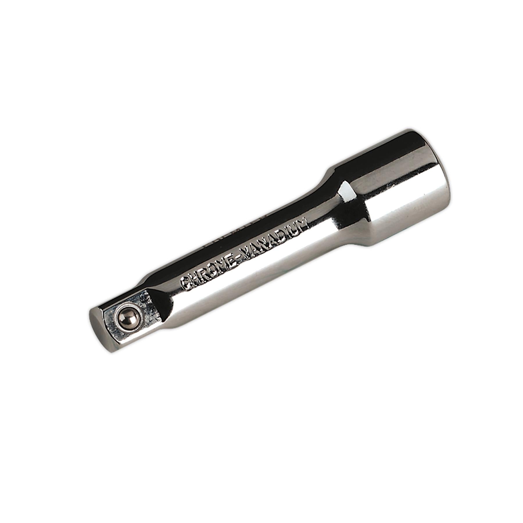 Sealey Extension Bar 75mm 3/8"Sq Drive Chrome Vanadium Steel