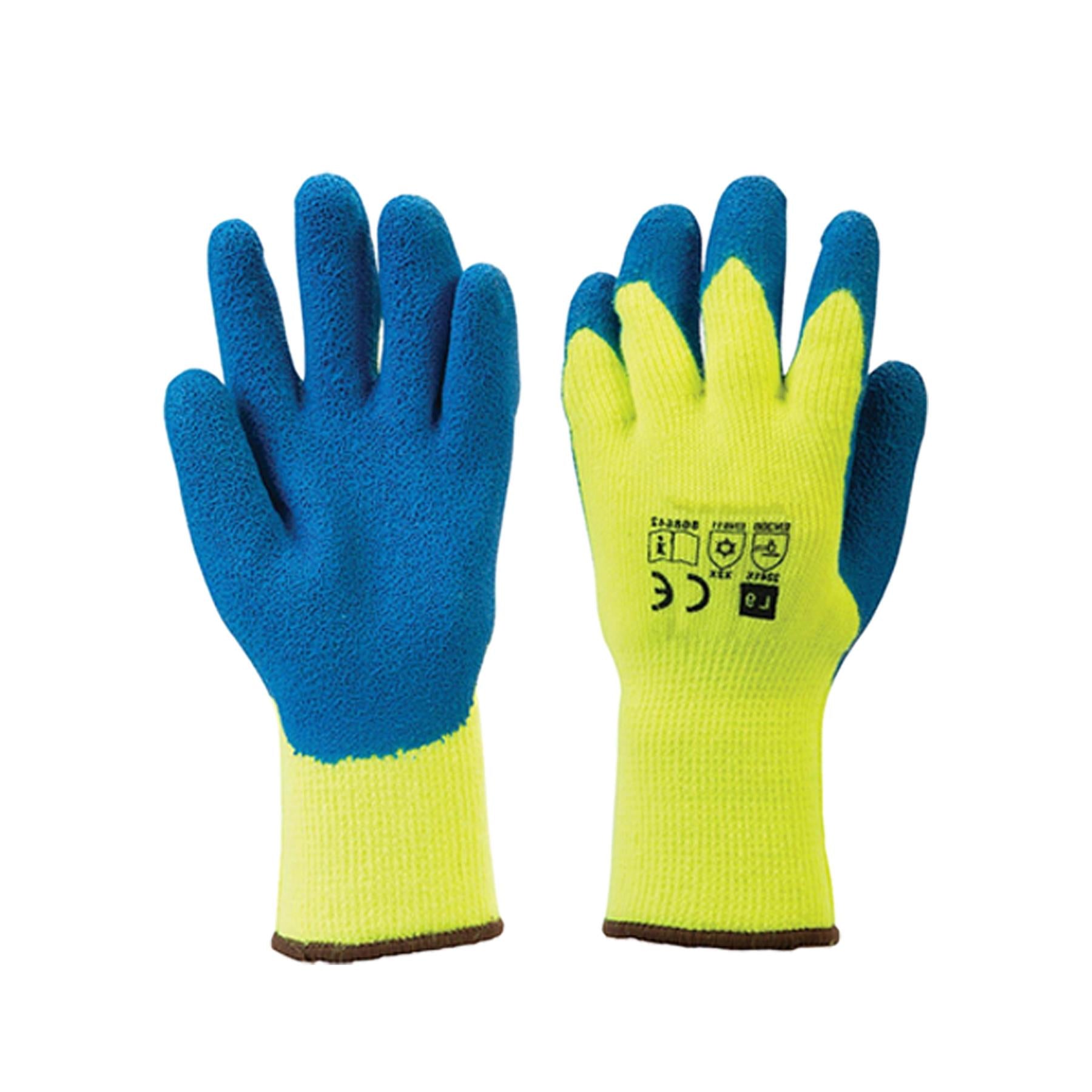 10 X Thermal Builders Gloves High Quality Puncture Resistant For General Use