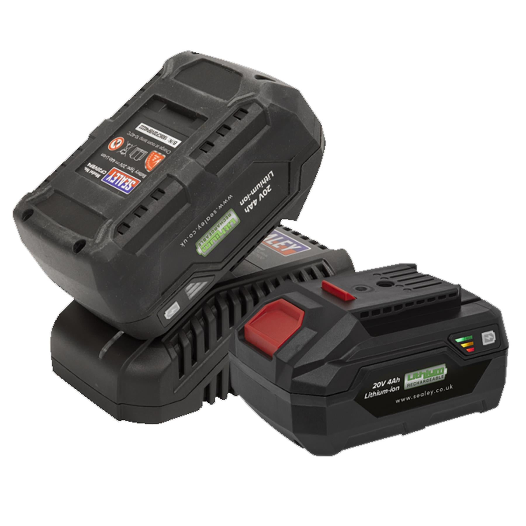 Impact Wrench Kit From Sealey 1/2" SQ Drive 700NM 20V - 2 Batteries
