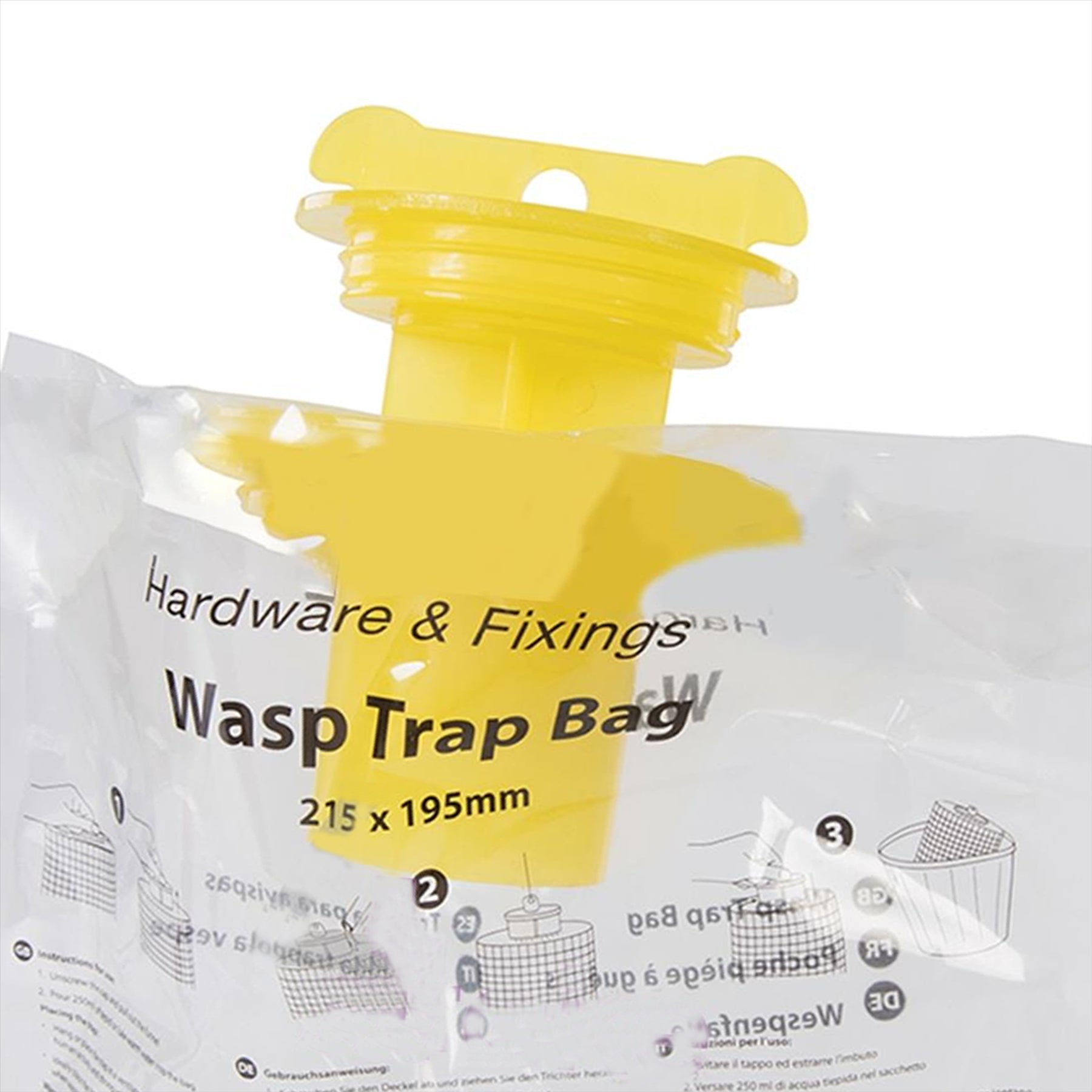 Wasp Trap Bag Router 215 X 195mm Twin Flutes For Clean, Precise Cutting New