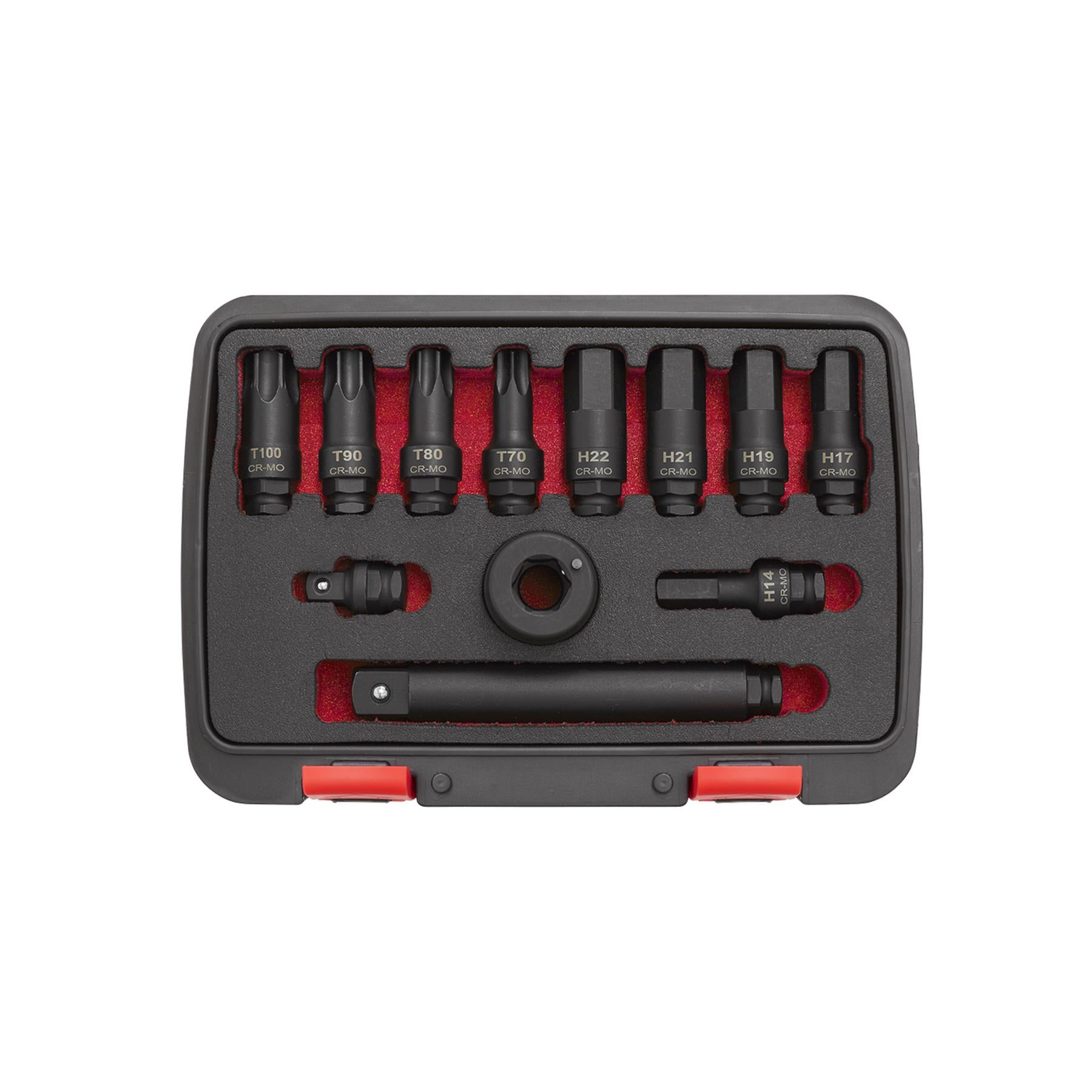 Sealey Impact Socket Bit & Accessories Set 12pc 3/4"Sq Drive