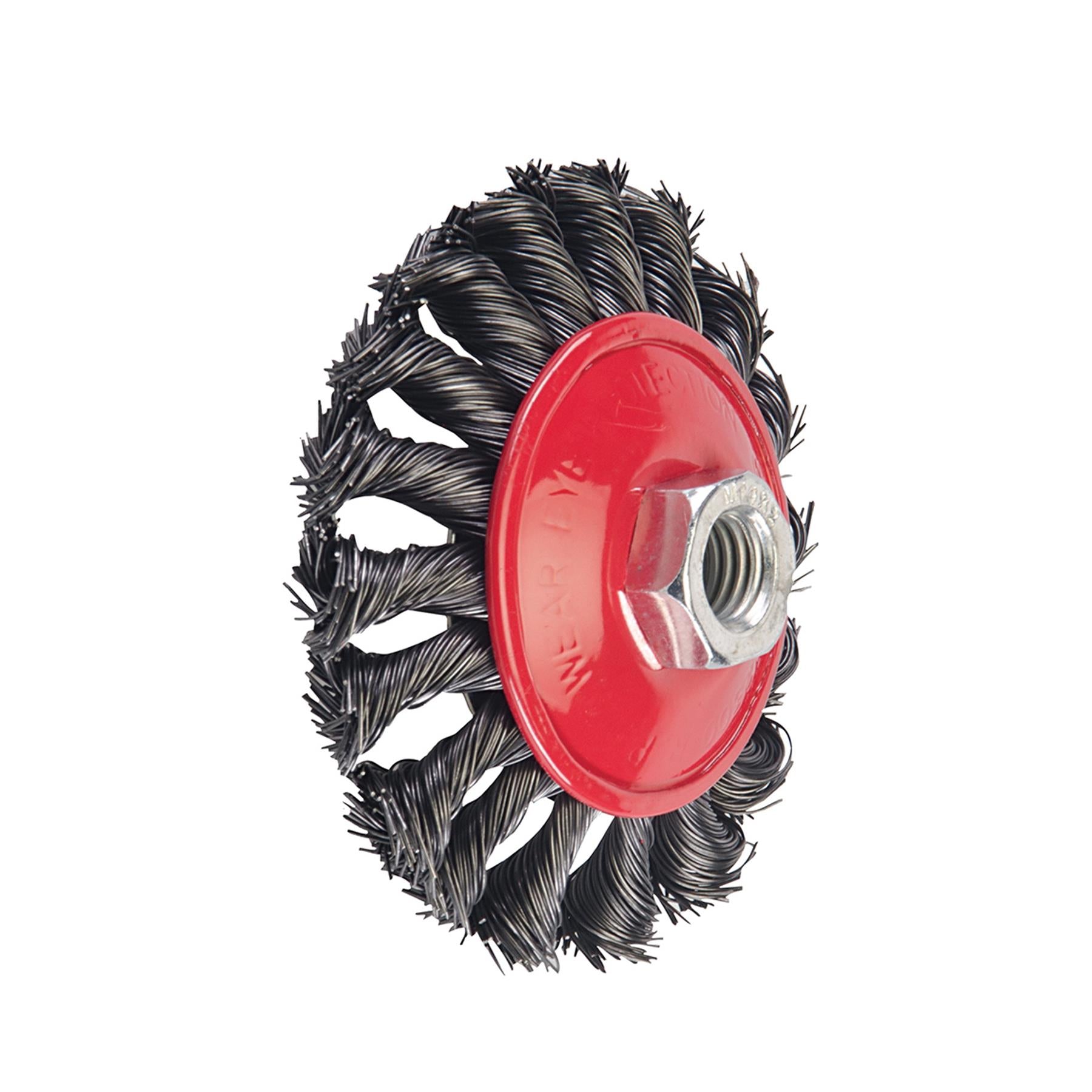 Rotary Steel Wire Twist Knot Angle Grinder 100mm