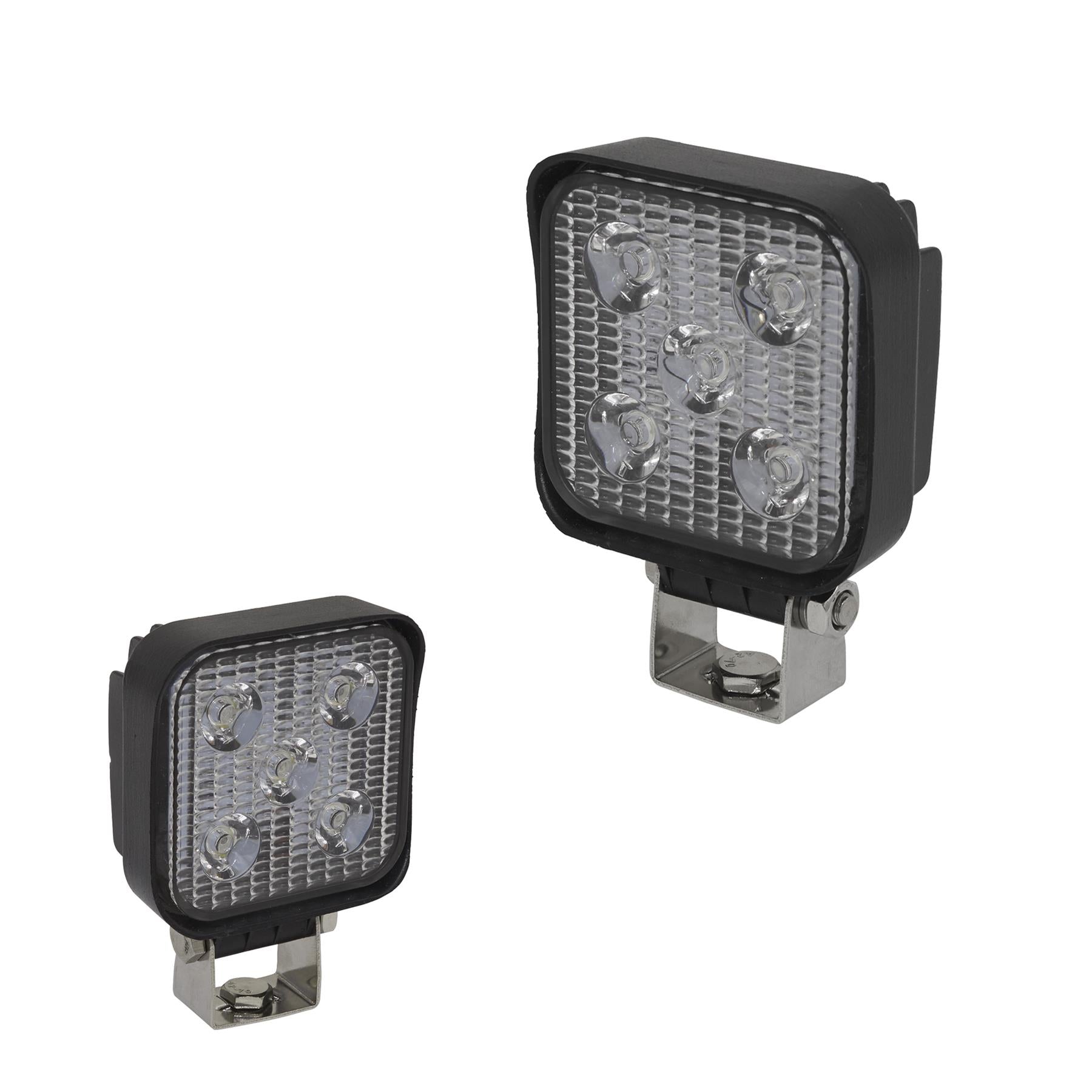 Sealey Mini Square Work Light with Mounting Bracket 15W LED