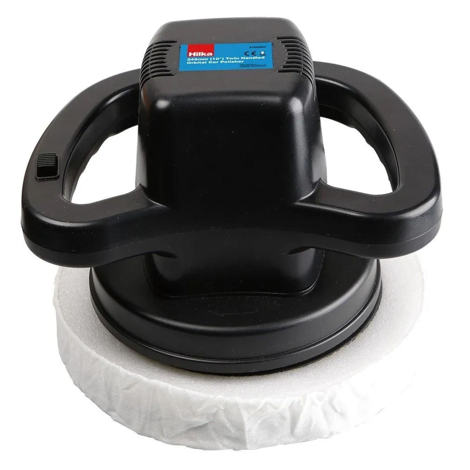 Dual-Handled Orbital Car Polisher