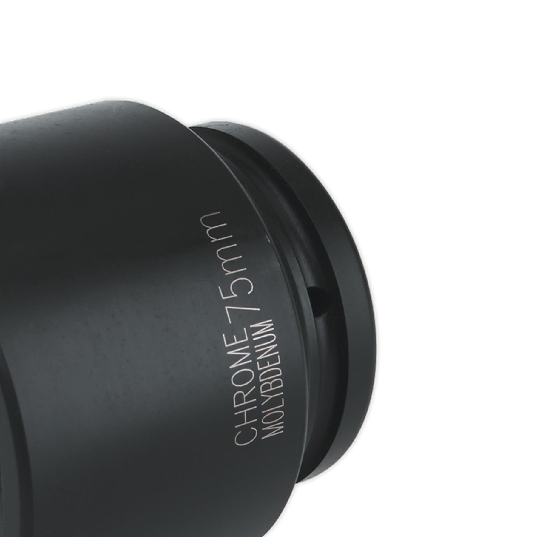 Sealey Impact Socket 75mm 1"Sq Drive