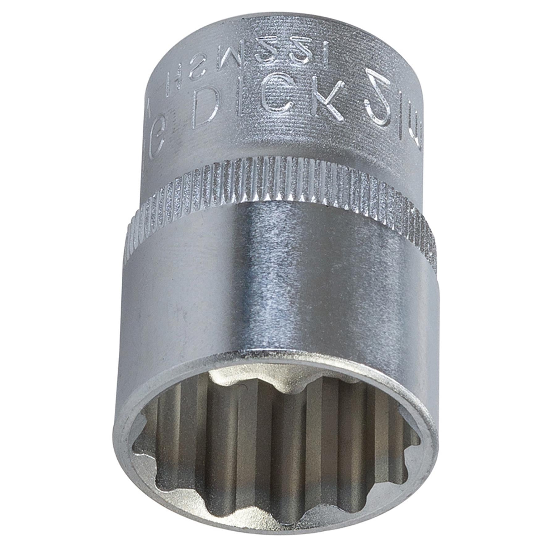 King Dick Socket 1/2" Sd 12pt Metric 21mm
