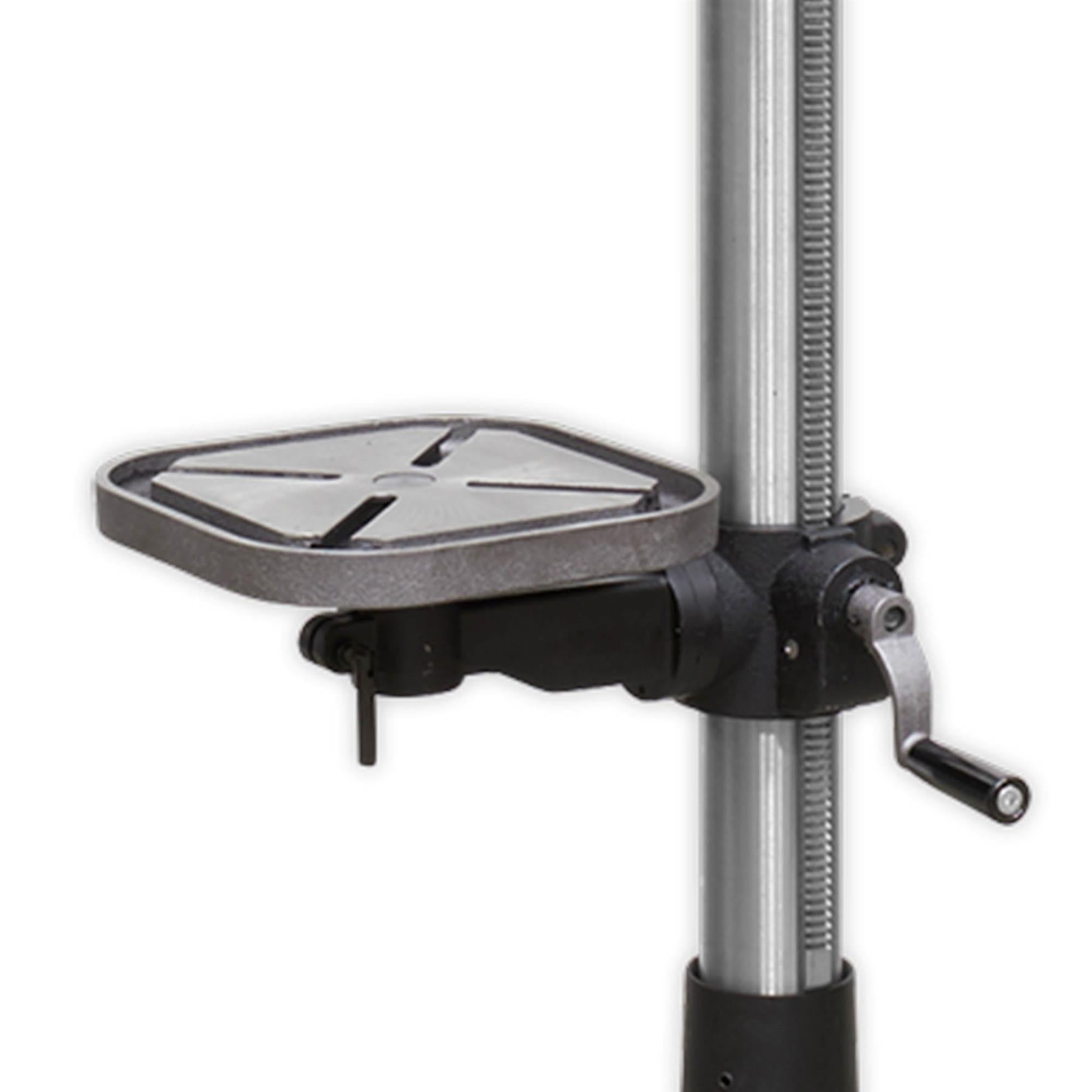 Sealey Pillar Drill Floor 16-Speed 1610mm Height 230V Garage Workshop DIY