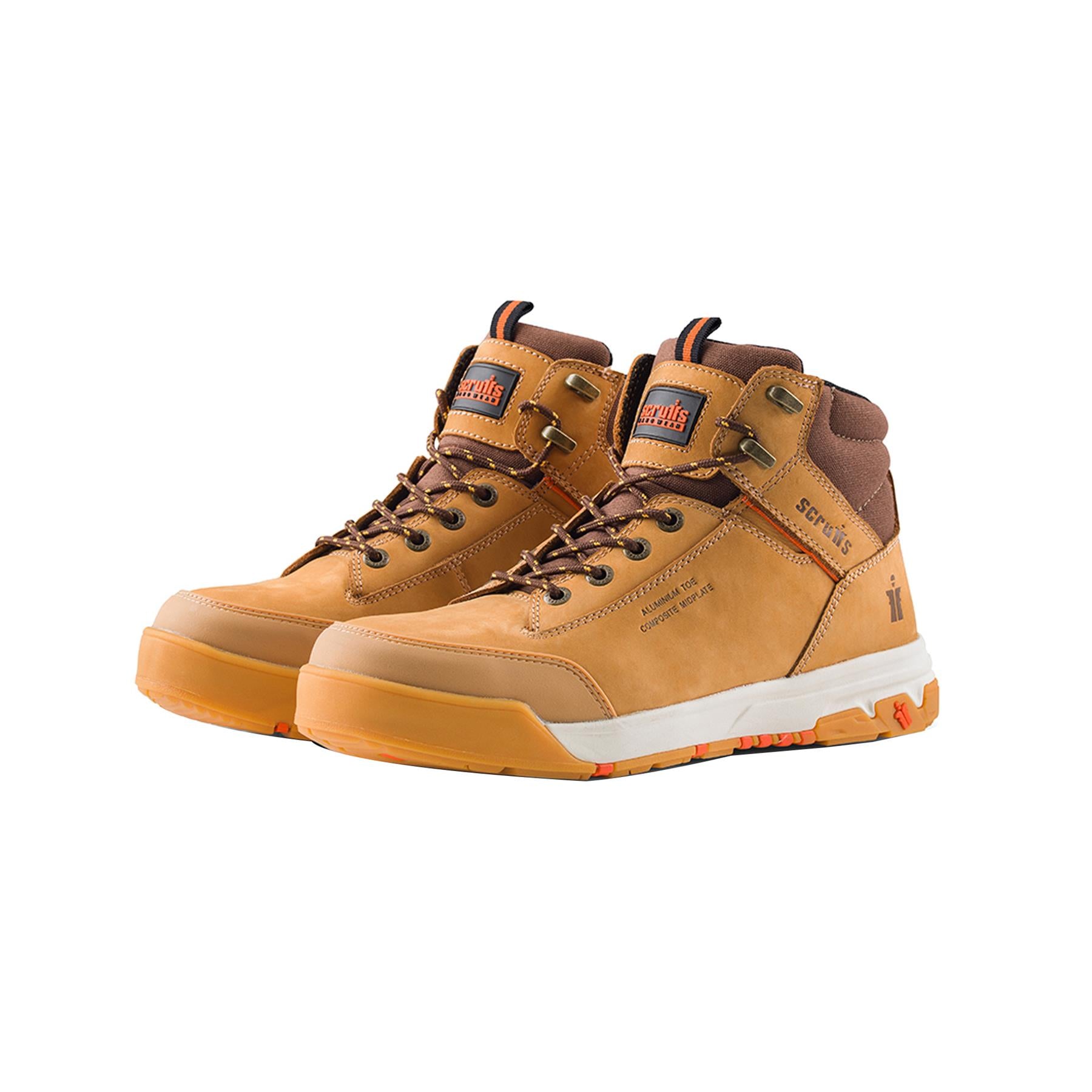 Scruffs Switchback 3 Safety Boots Tan Size 12 / 47 water-resistant