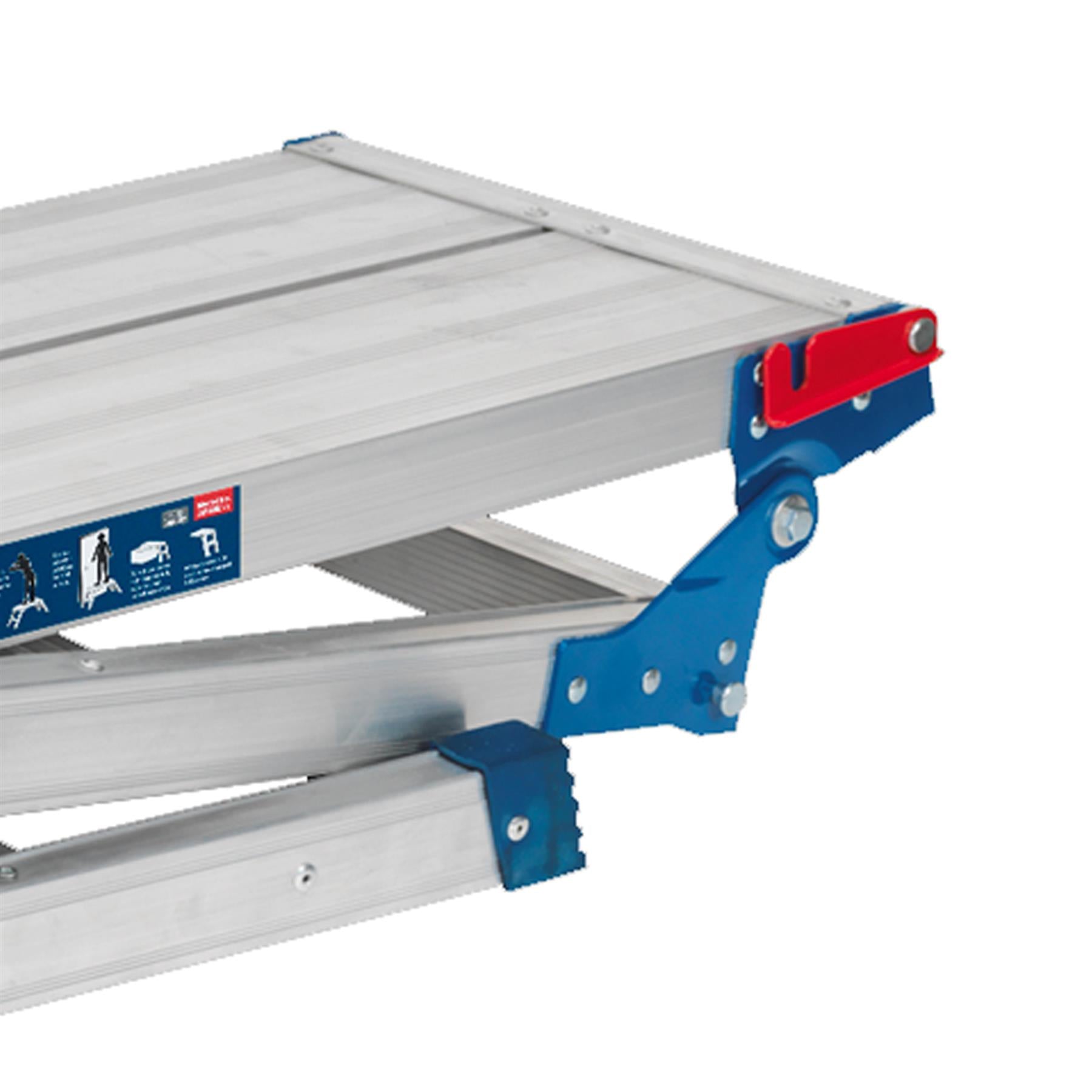 Sealey Aluminium Folding Platform 2-Tread EN 131