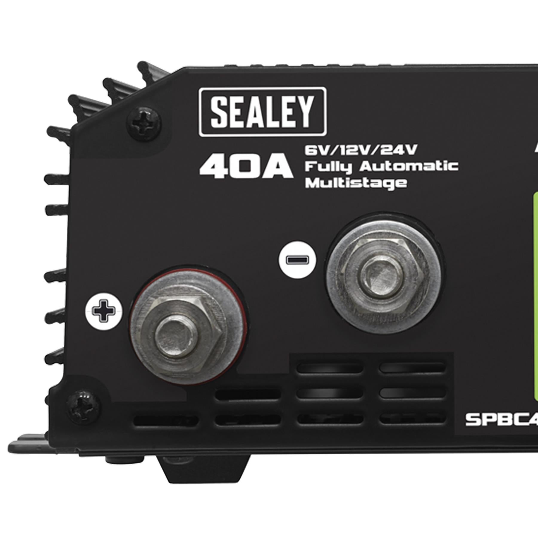 Sealey Battery Support Unit & Charger 40A 5 Year guarantee