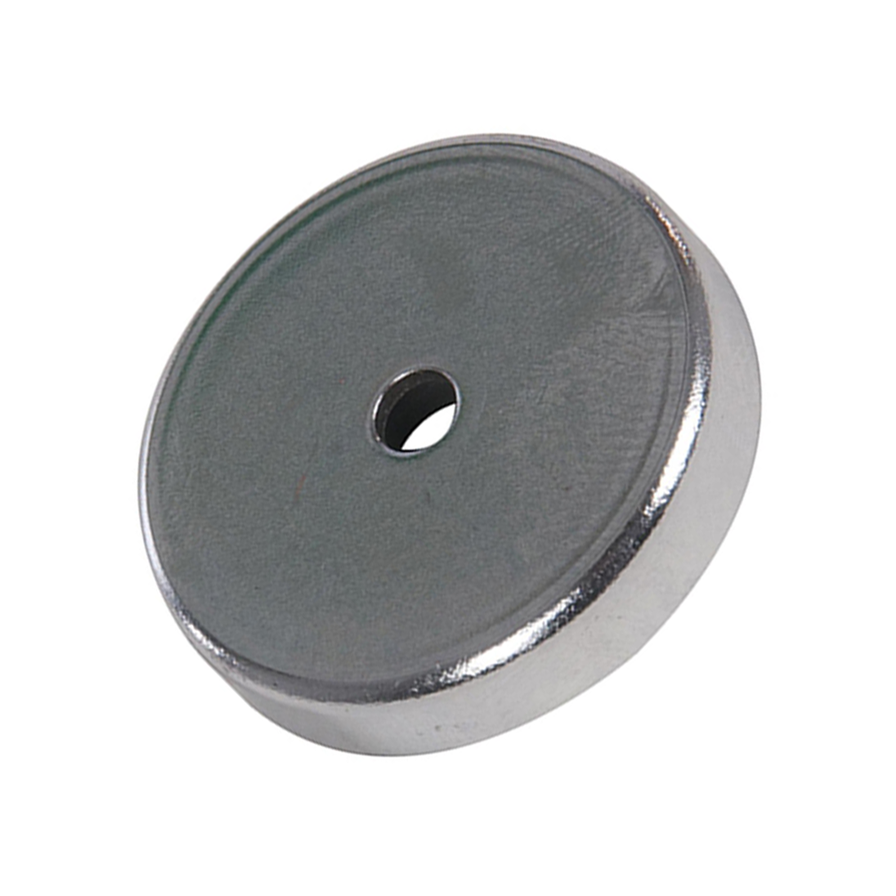 4Pk Ferrite Magnet - 7.2Kg Pull Force Capacity Through Hole Mounting M5 Thread