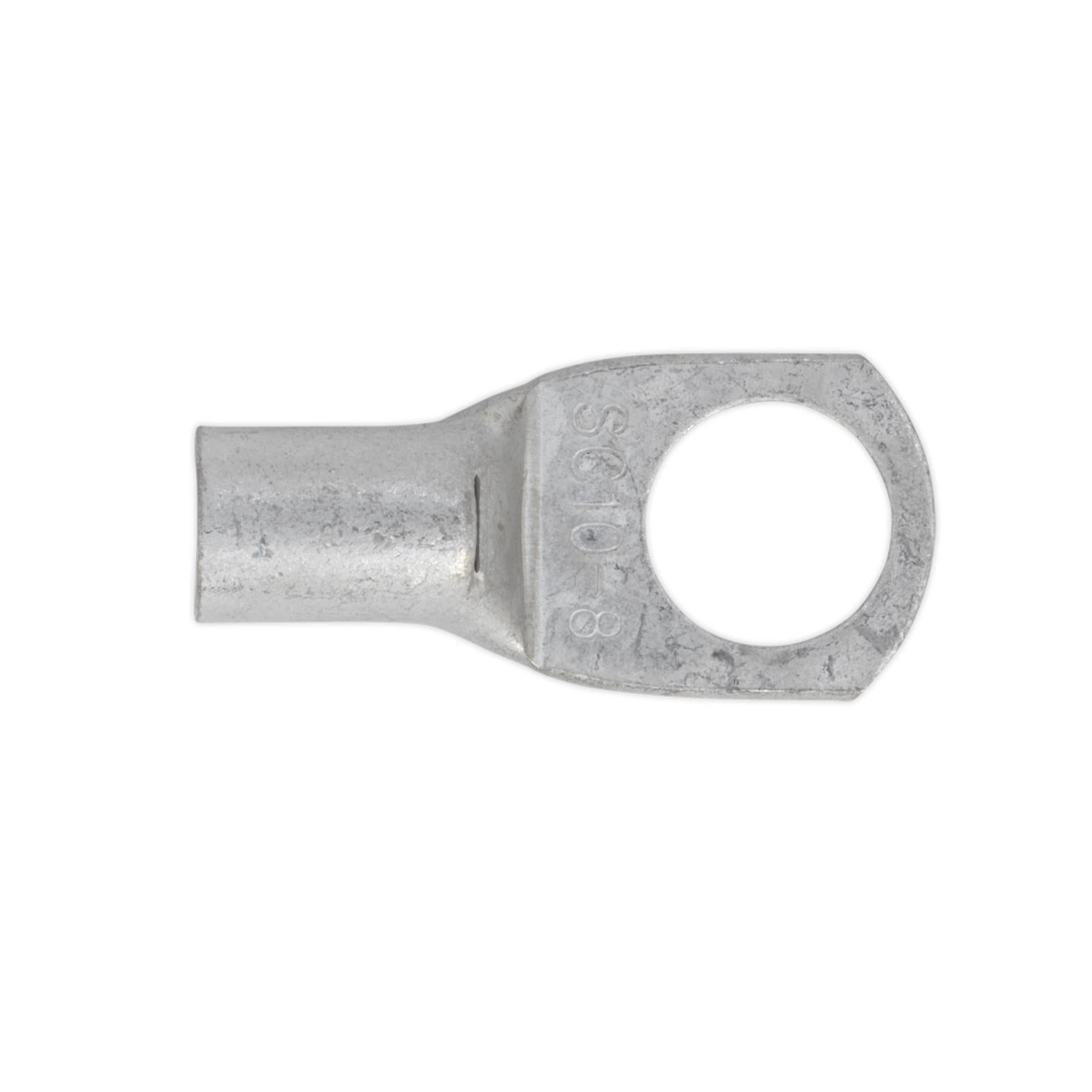 Sealey Copper Lug Terminal 25mm² x 6mm Pack of 10