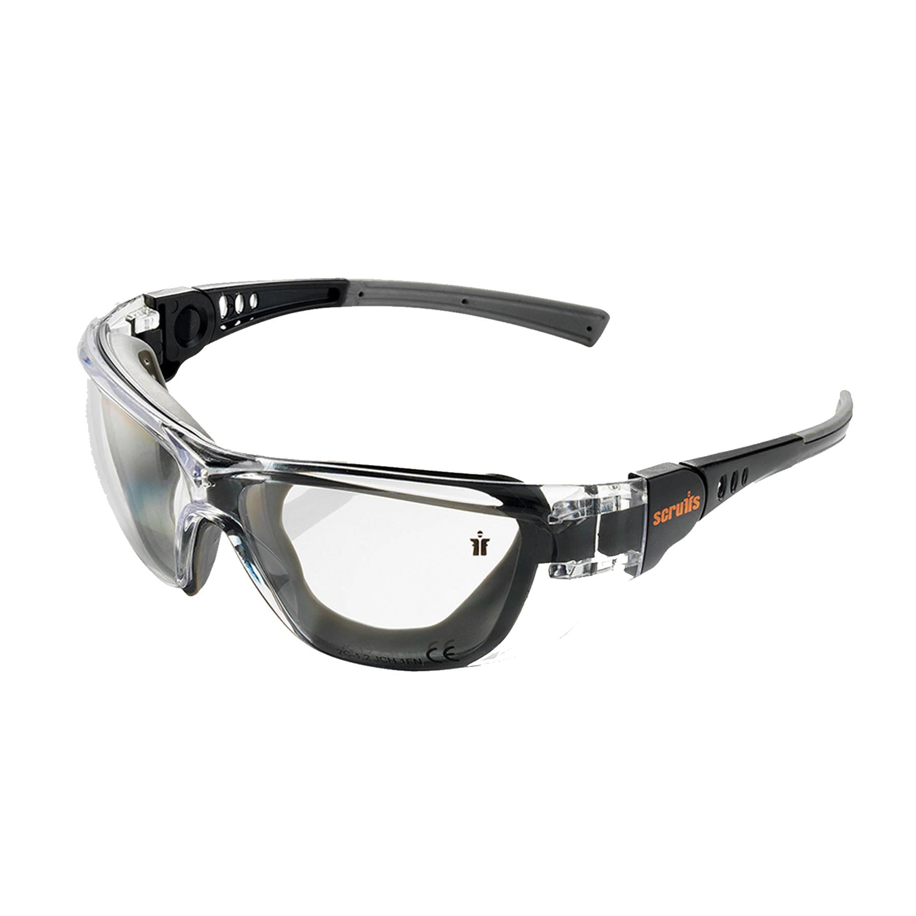 SCRUFFS FALCON Work Safety Glasses Specs Spectacles Work Clear Anti-Fog