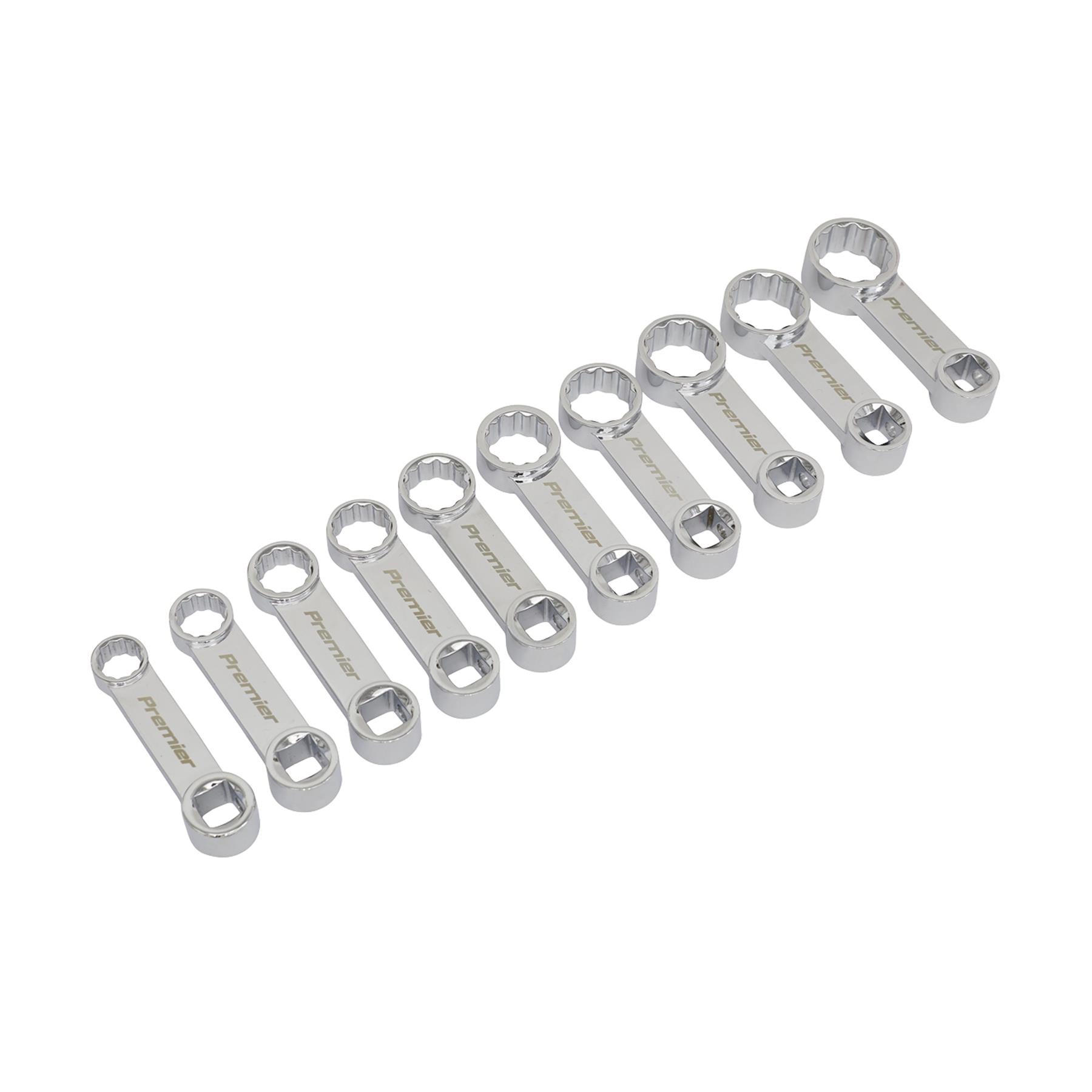 Sealey Torque Adaptor Spanner Set 10pc 3/8"Sq Drive - Metric