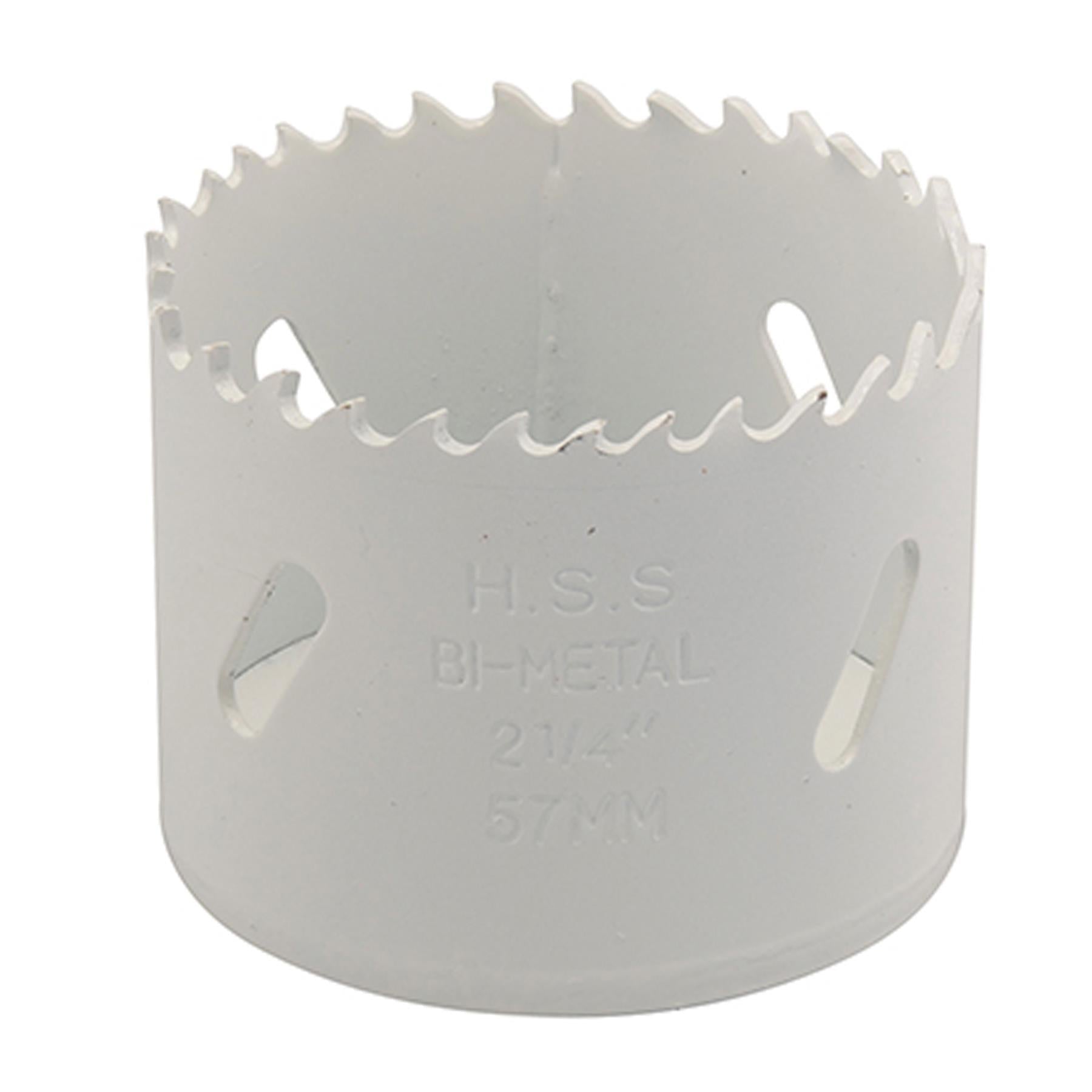 Heavy Duty Bi-Metal Holesaw 57mm Variable Pitch Steel Wood Metal Pvc Fast Clean