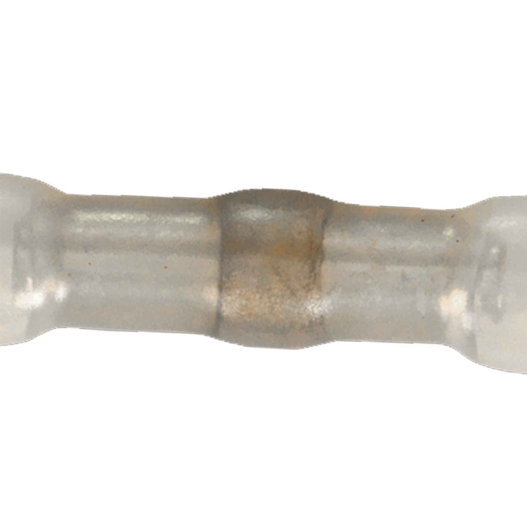 Sealey Heat Shrink Butt Connector with Crimp & Solder Clear Pk 25