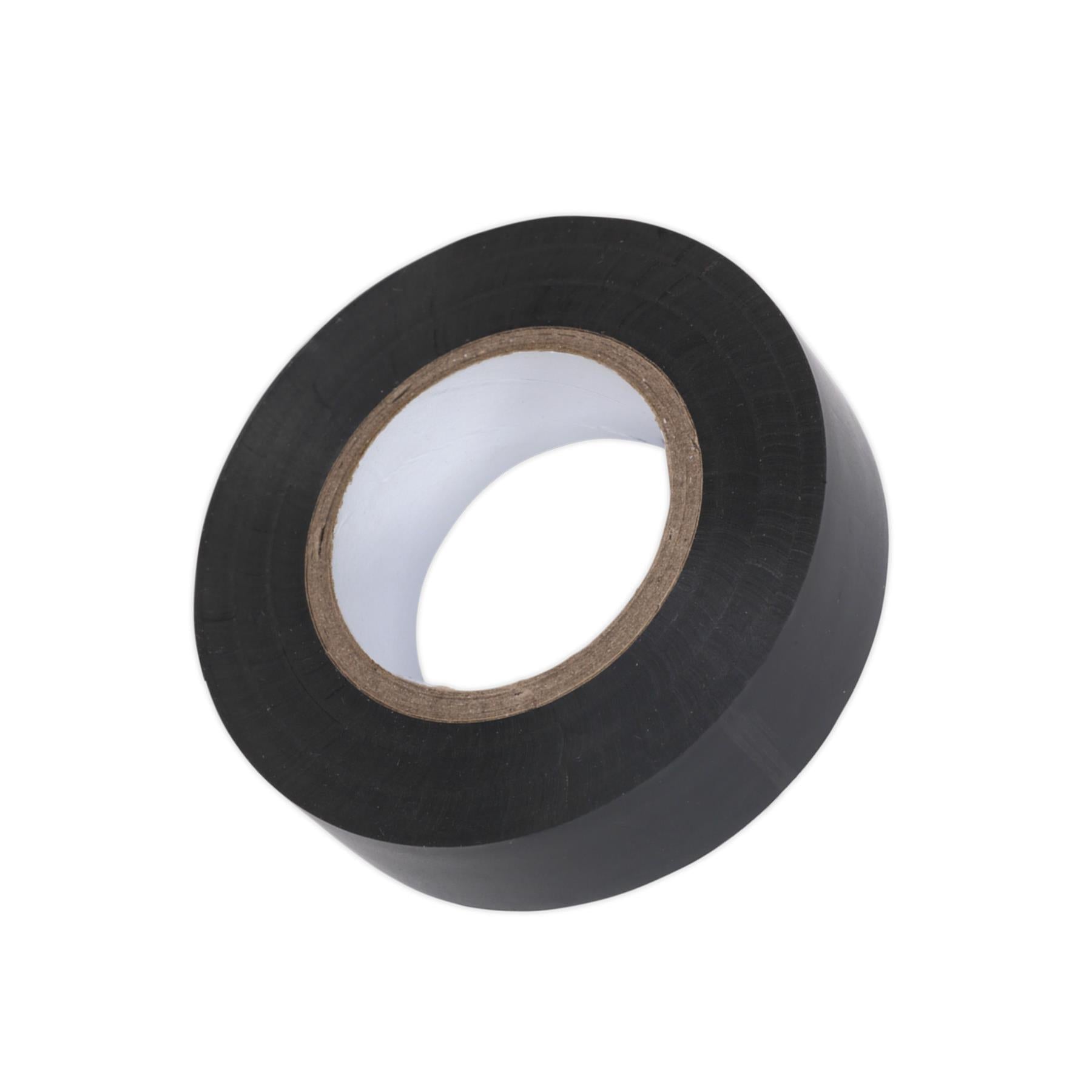 Sealey PVC Insulating Tape 19mm x 20m Black Pack of 10