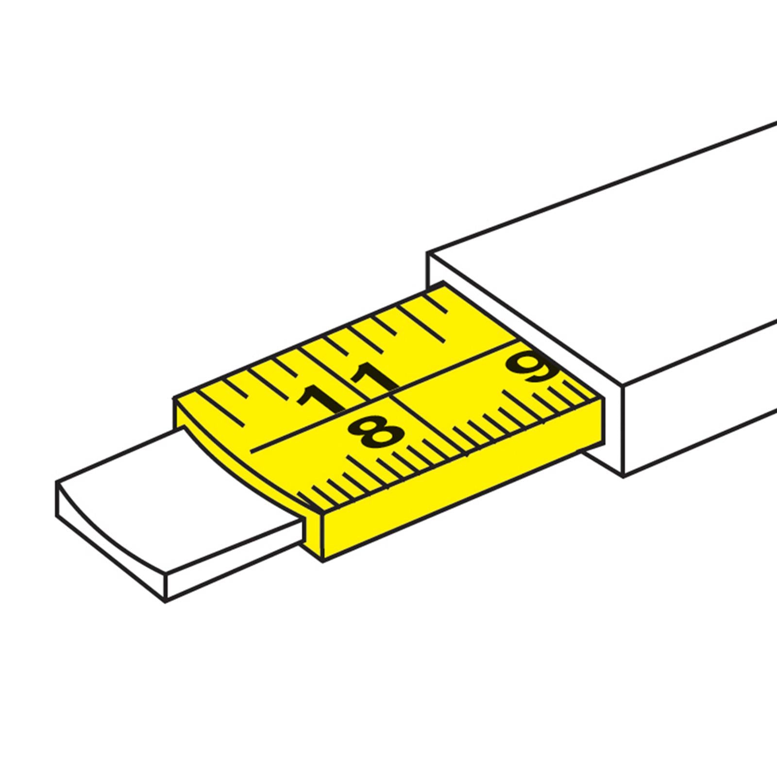 Metric & Imperial Auto Blade Lock Tape Scratch-Resistant Nylon Coated 3m x 16mm