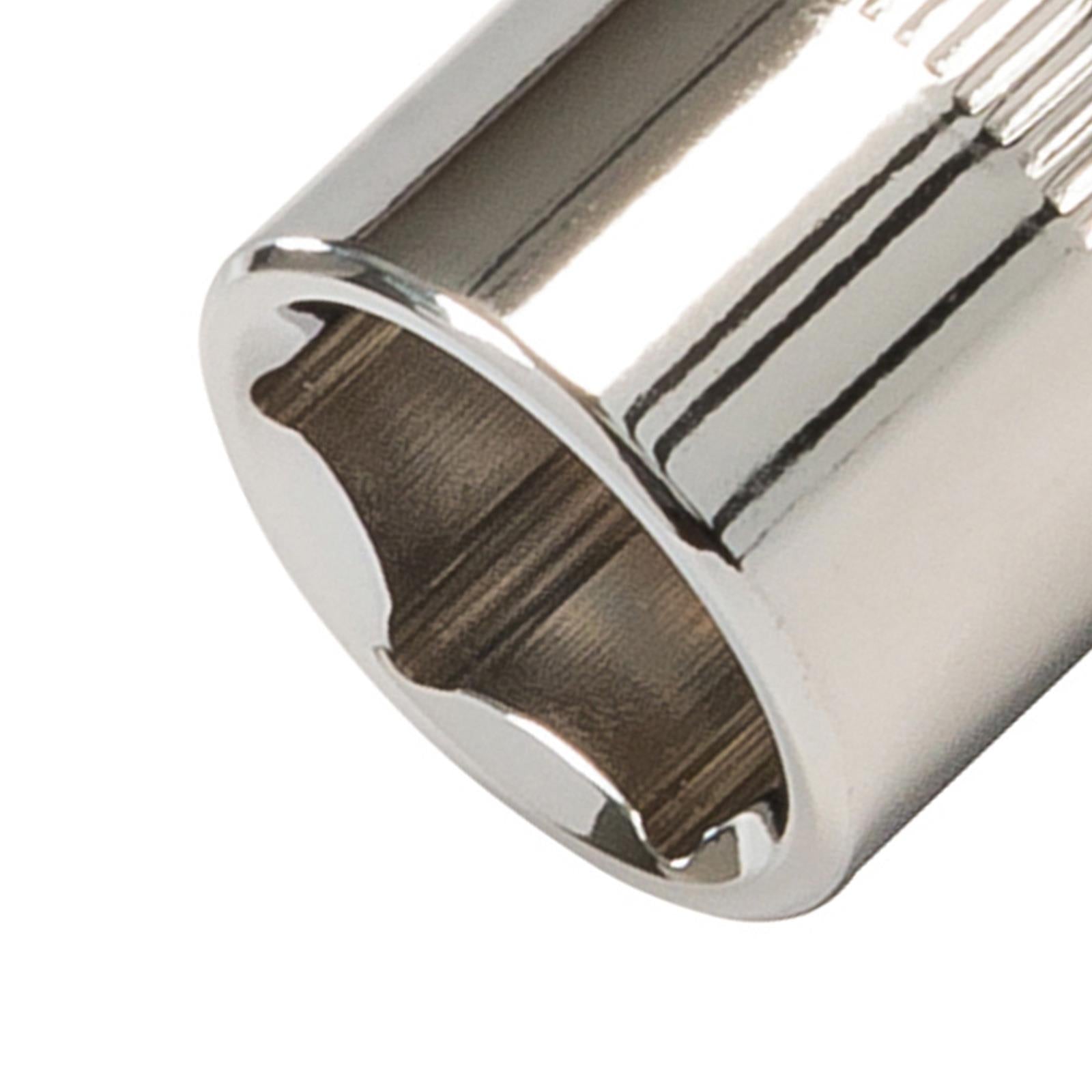 Socket 3/8" Drive Metric Hex Square 14mm Individual Hex Polished Crv Tool