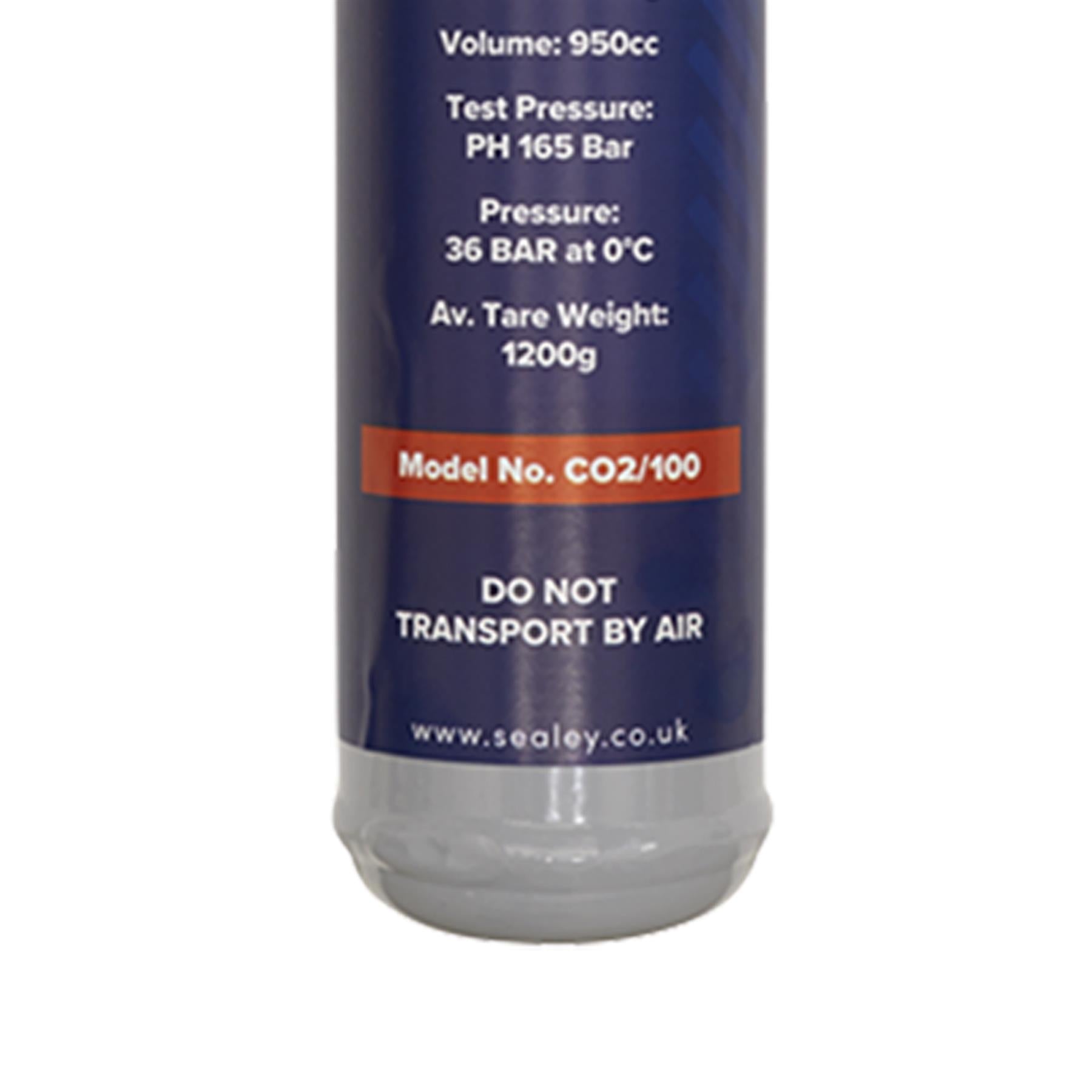 Sealey Gas Cylinder Disposable Carbon Dioxide 390g - Box of 12