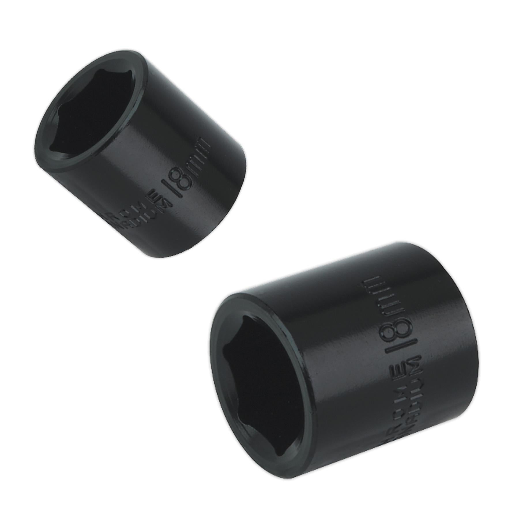 Sealey Impact Socket 18mm 3/8"Sq Drive